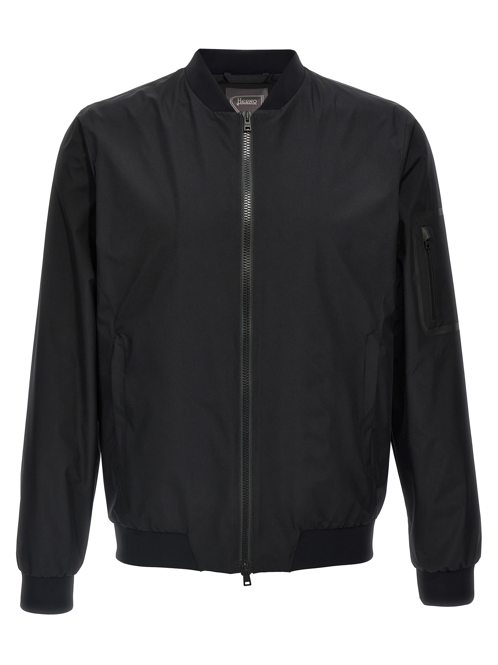 Herno Schwarzer Bomber aus Polyester