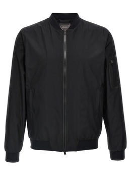 Herno Schwarzer Bomber aus Polyester