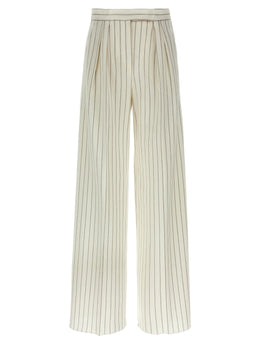 Max Mara Weiße Baumwollhose im Casual-Look