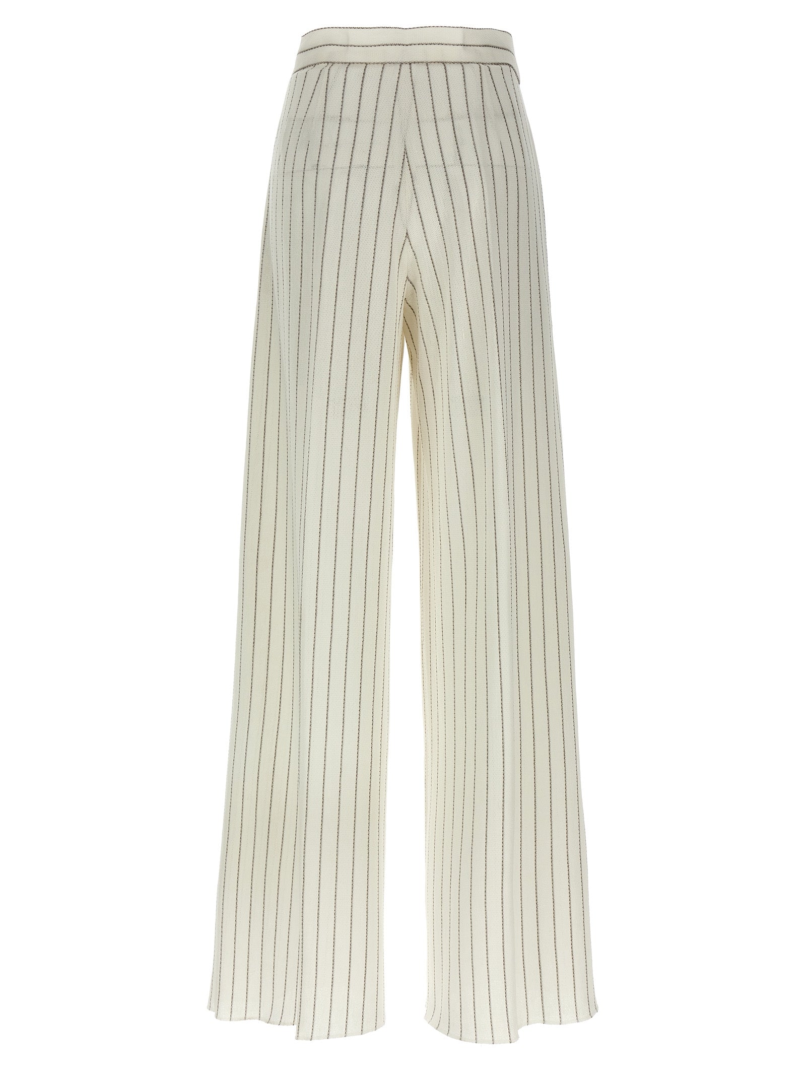 Max Mara Weiße Baumwollhose im Casual-Look