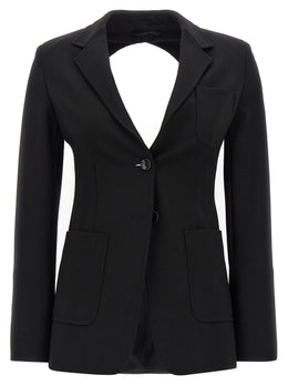 Max Mara Schwarzer Blazer aus Viskose