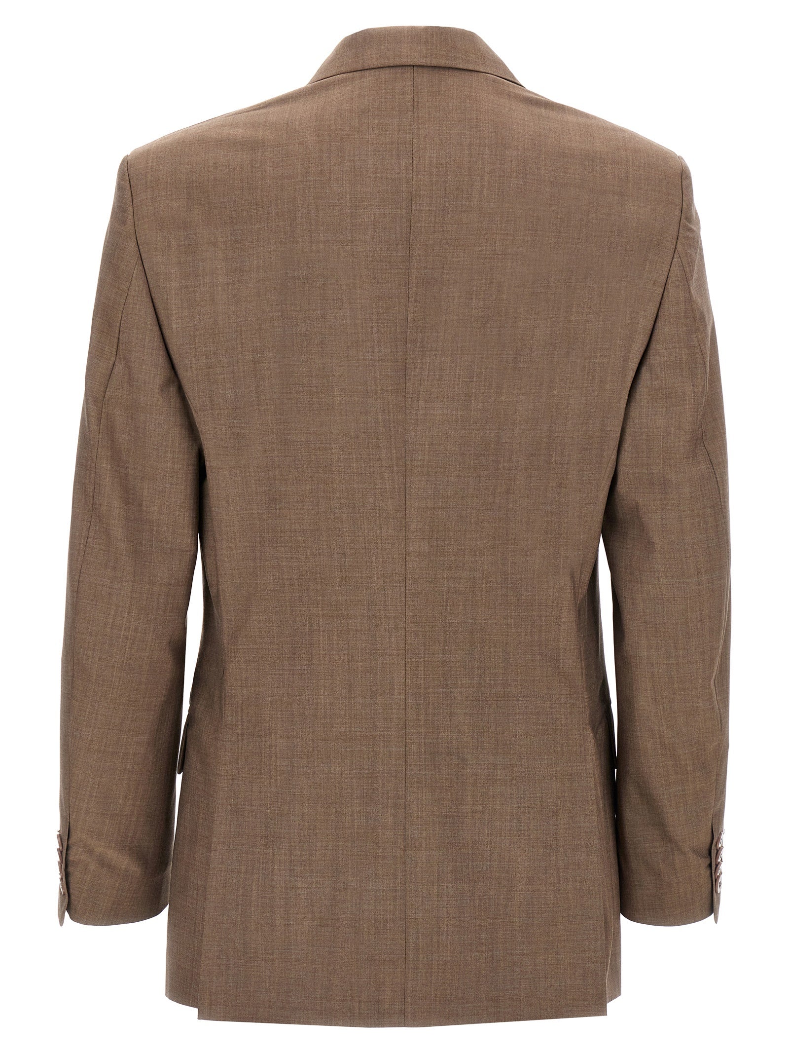 Magliano Brauner Blazer aus reiner Schurwolle