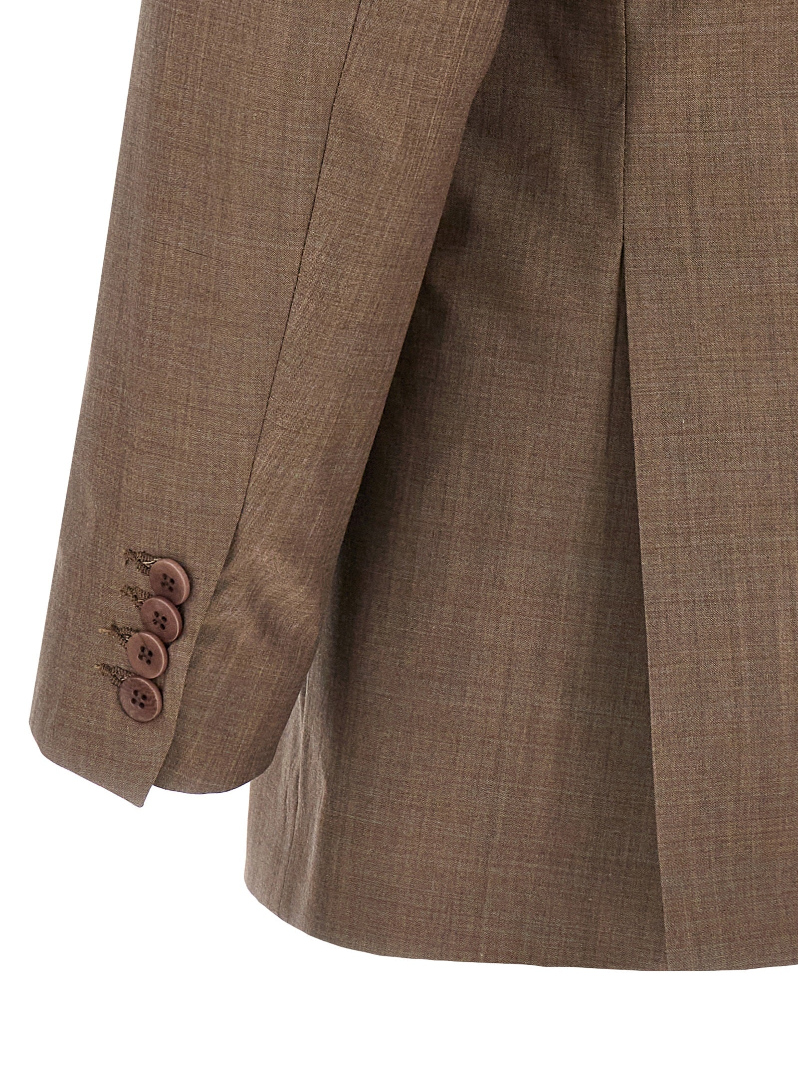Magliano Brauner Blazer aus reiner Schurwolle
