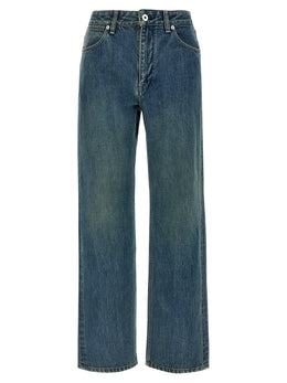 Jil Sander Blaue Baumwoll-Jeans im Slim Fit