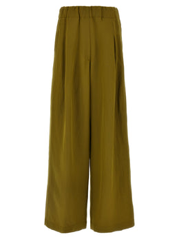 Dries Van Noten Zweifarbige Wollhose