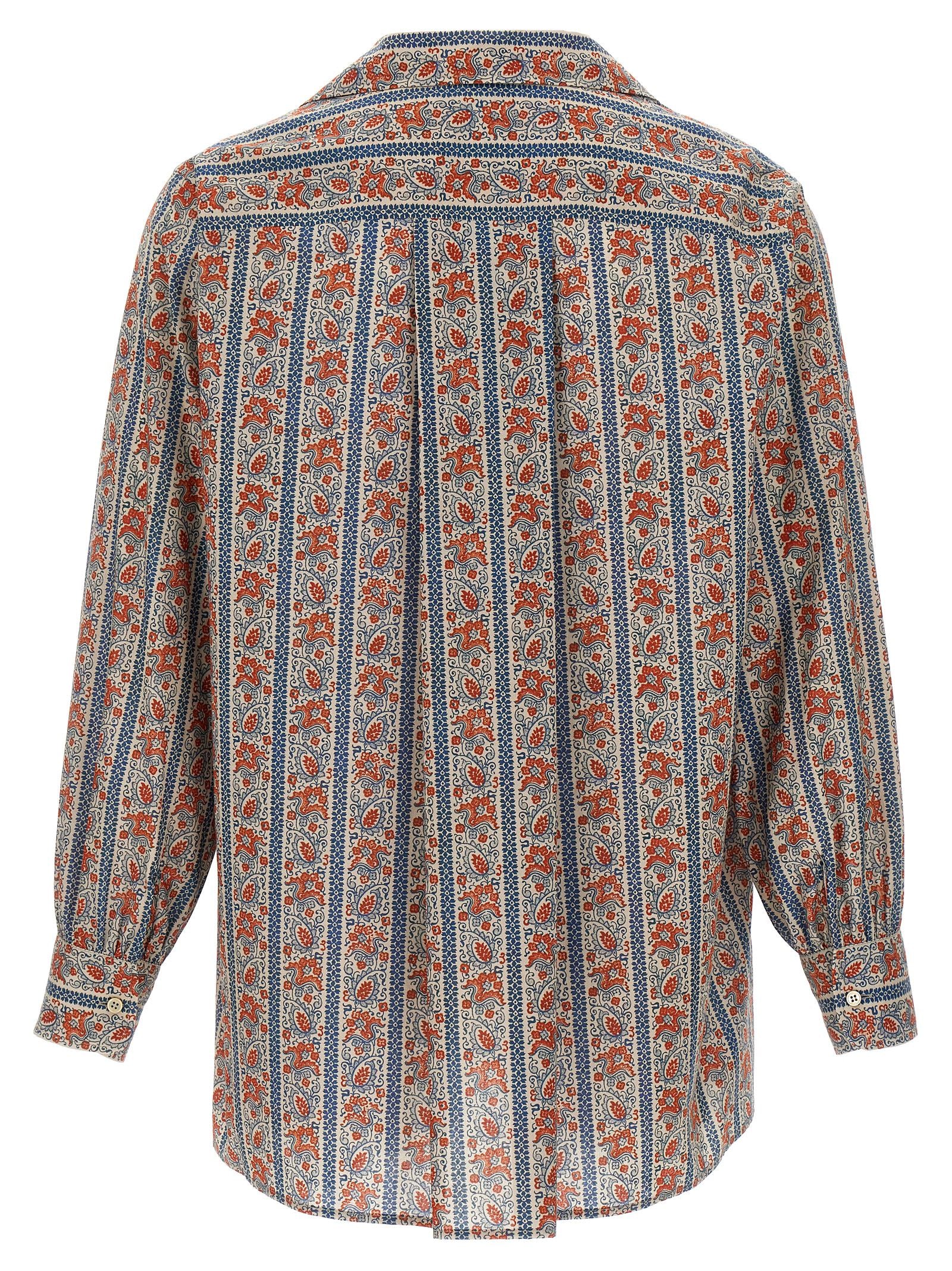 Valentino Garavani Mehrfarbige Baumwollbluse