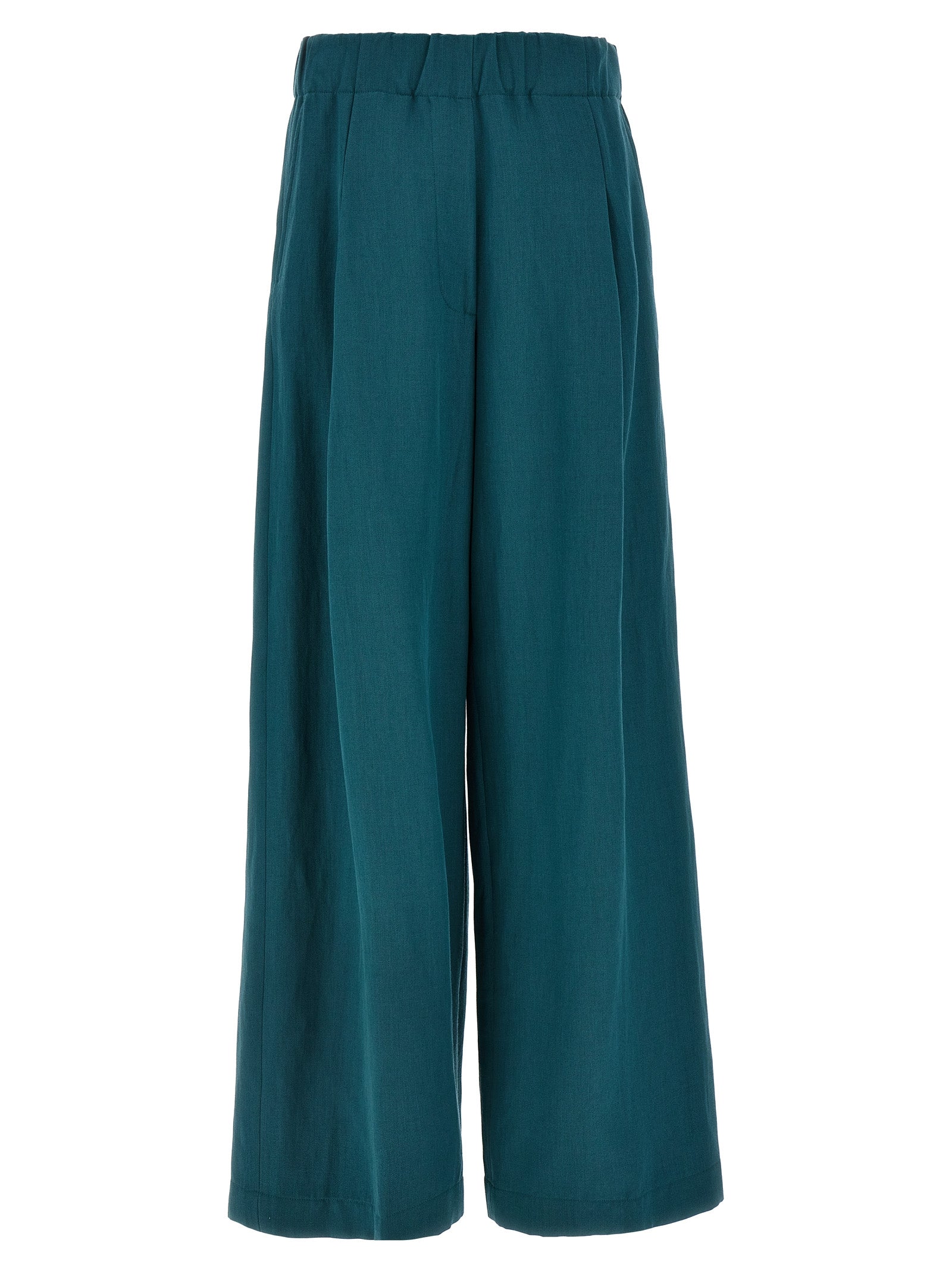 Dries Van Noten Zweifarbige Wollhose