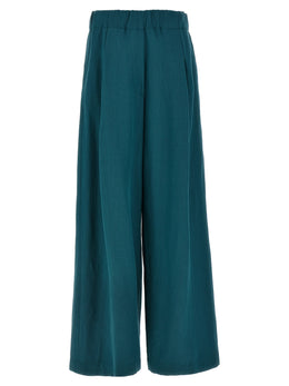 Dries Van Noten Zweifarbige Wollhose