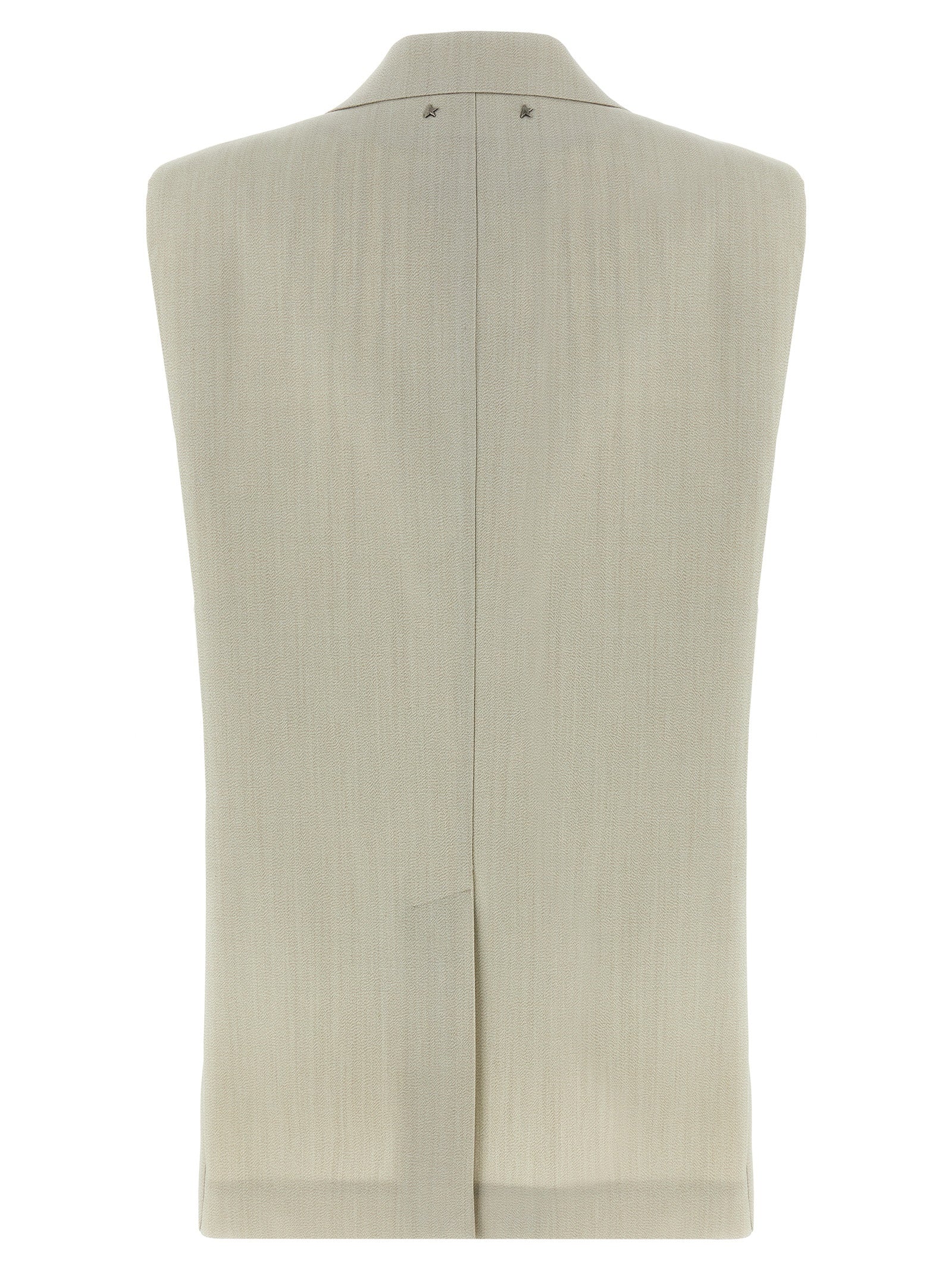Golden Goose Beige Virgin Wool Weste