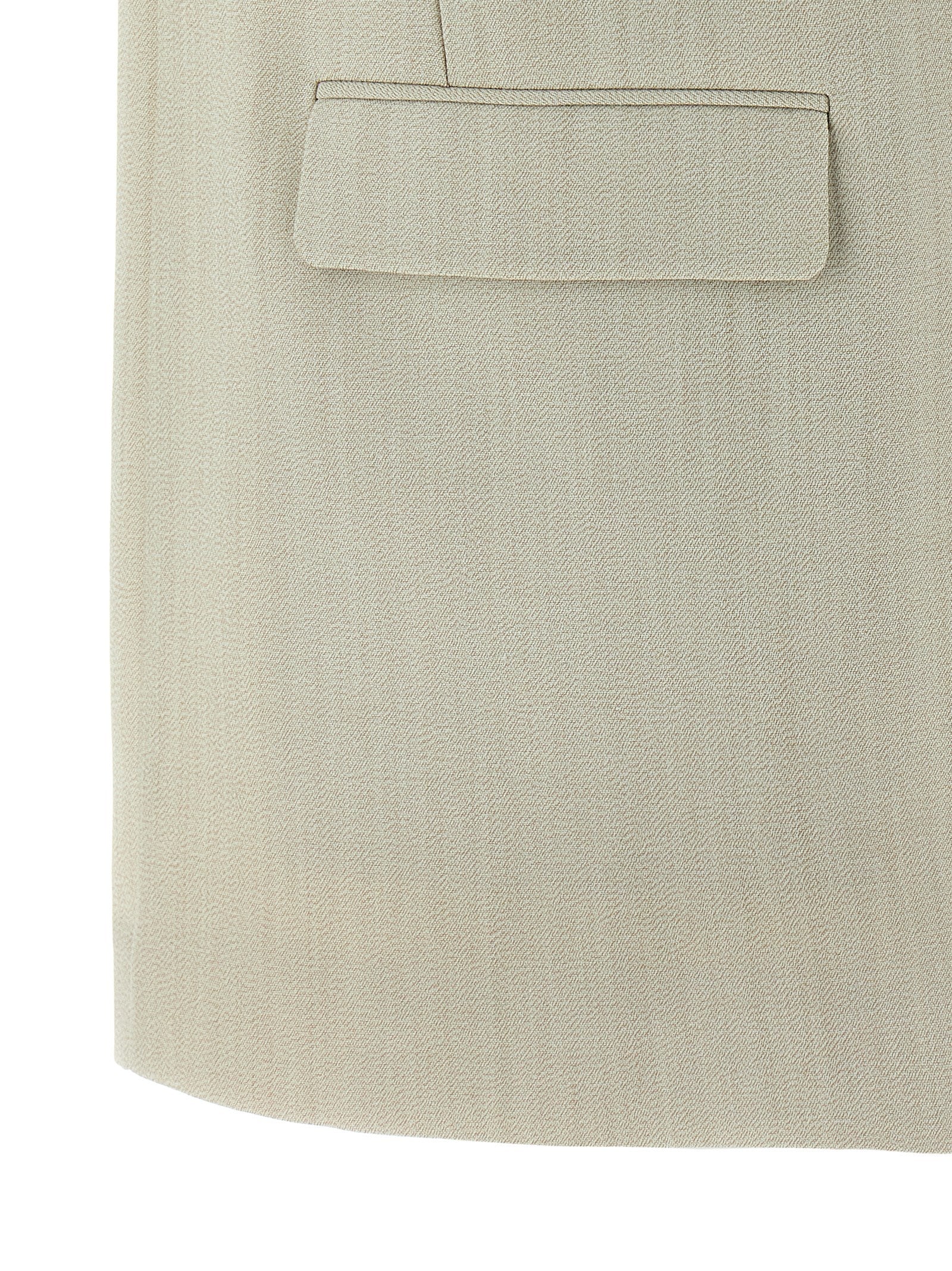 Golden Goose Beige Virgin Wool Weste