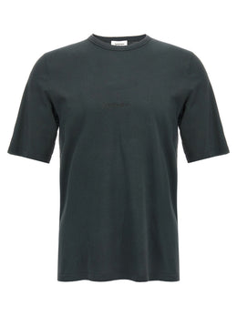 Saint Laurent Schwarzes Baumwoll-T-Shirt