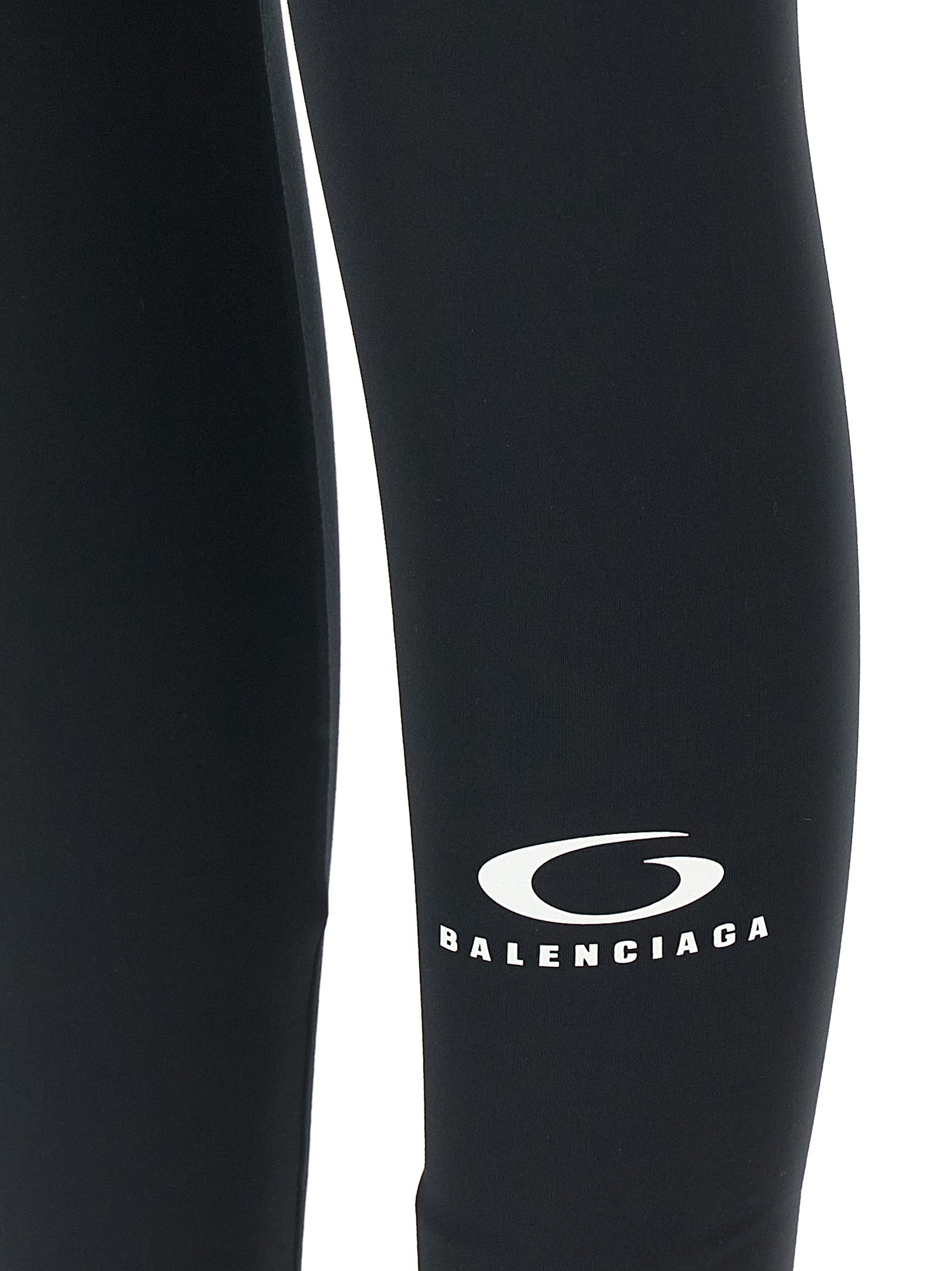 Balenciaga Schwarze Leggings aus Polyester