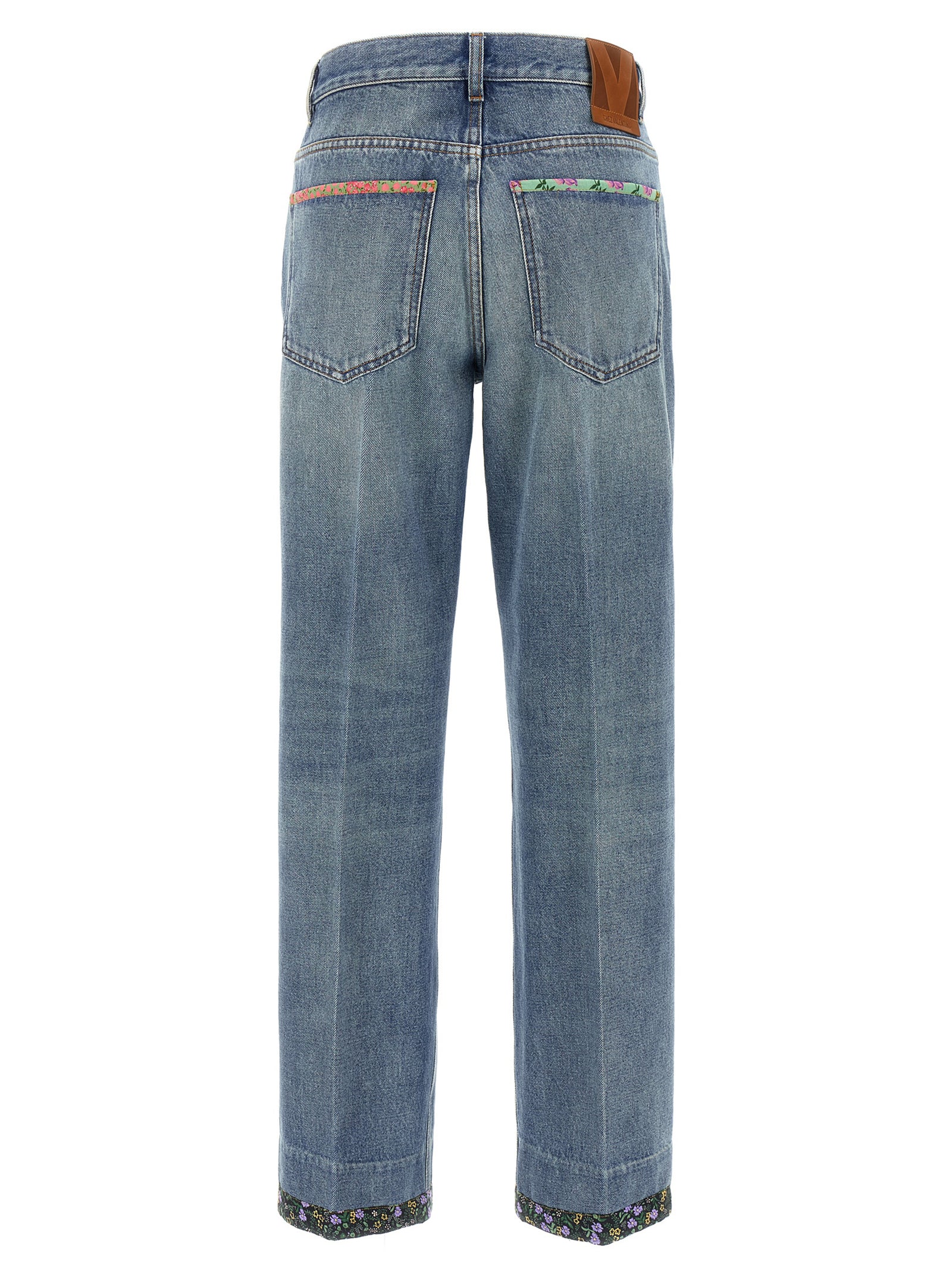 Valentino Garavani Blaue Baumwolljeans Denim