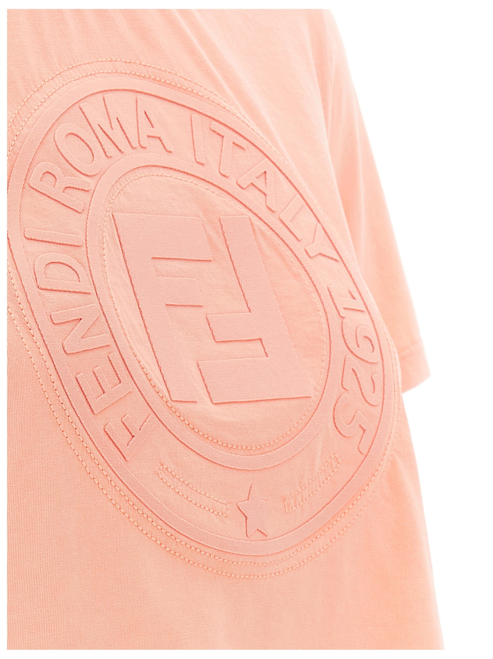 Fendi Mehrfarbiges Baumwoll-T-Shirt