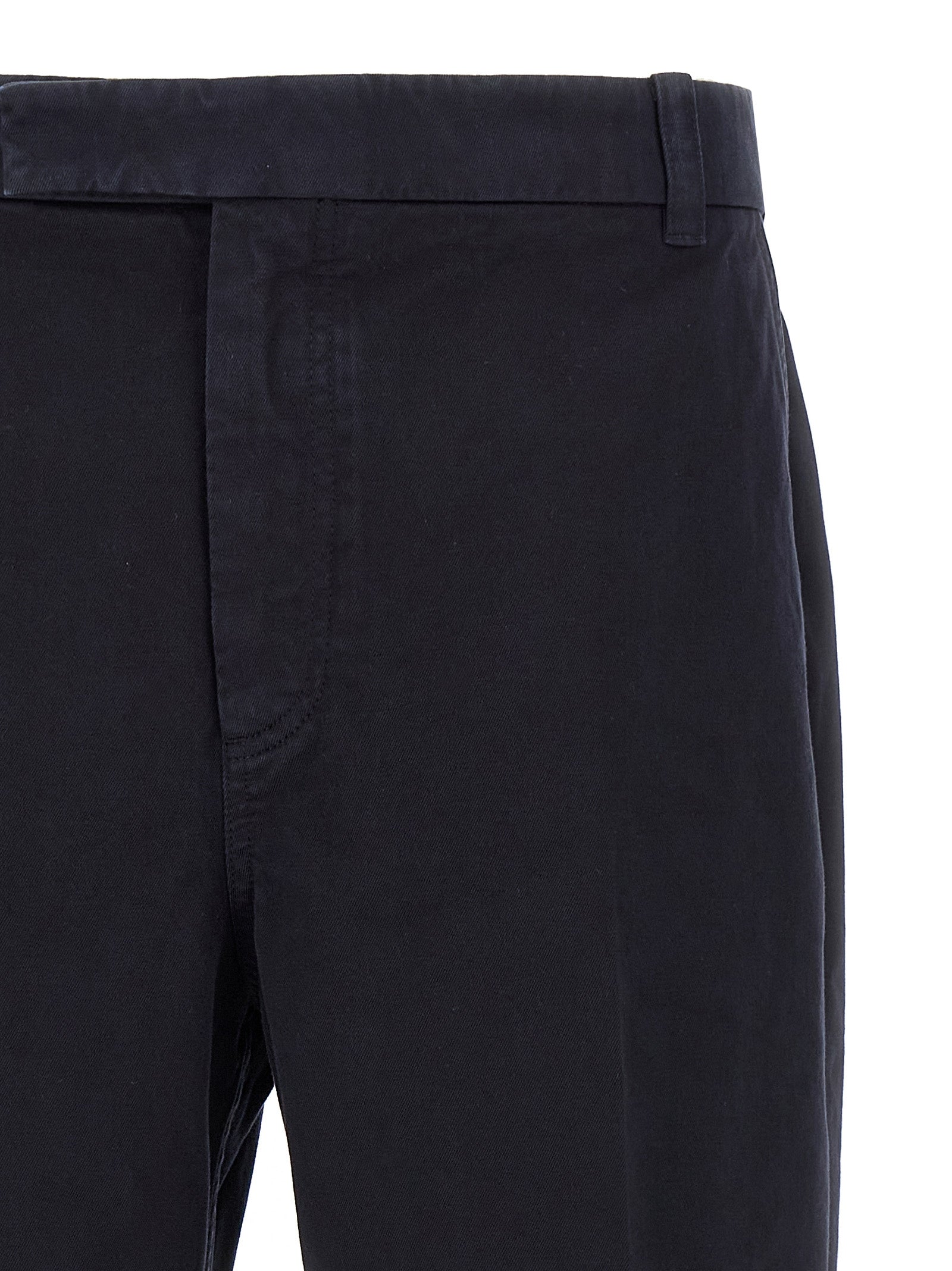 Thom Browne Blaue Baumwoll-Freizeithose