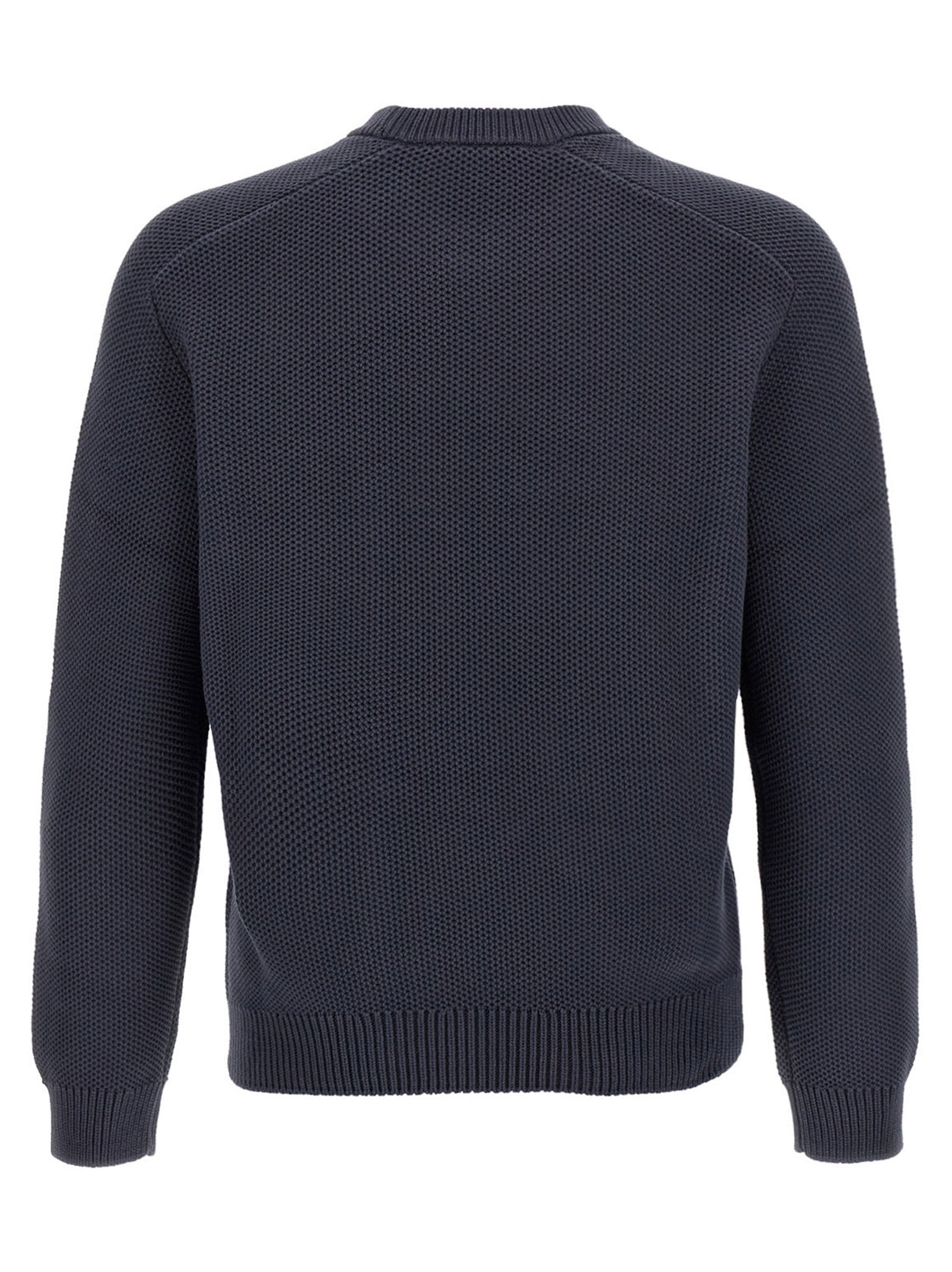 Maison Kitsuné Grauer Baumwollcardigan
