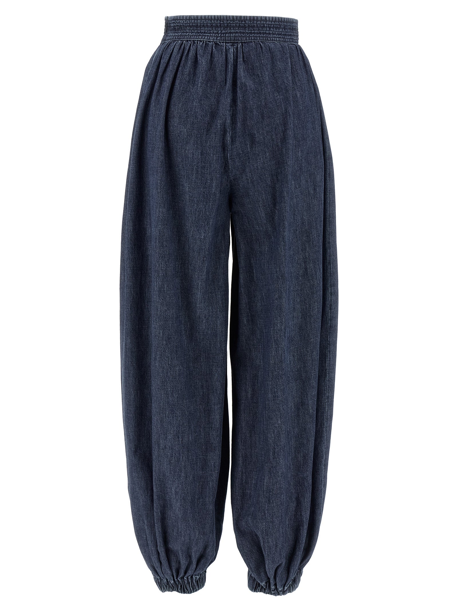 Valentino Garavani Blaue Baumwollhose