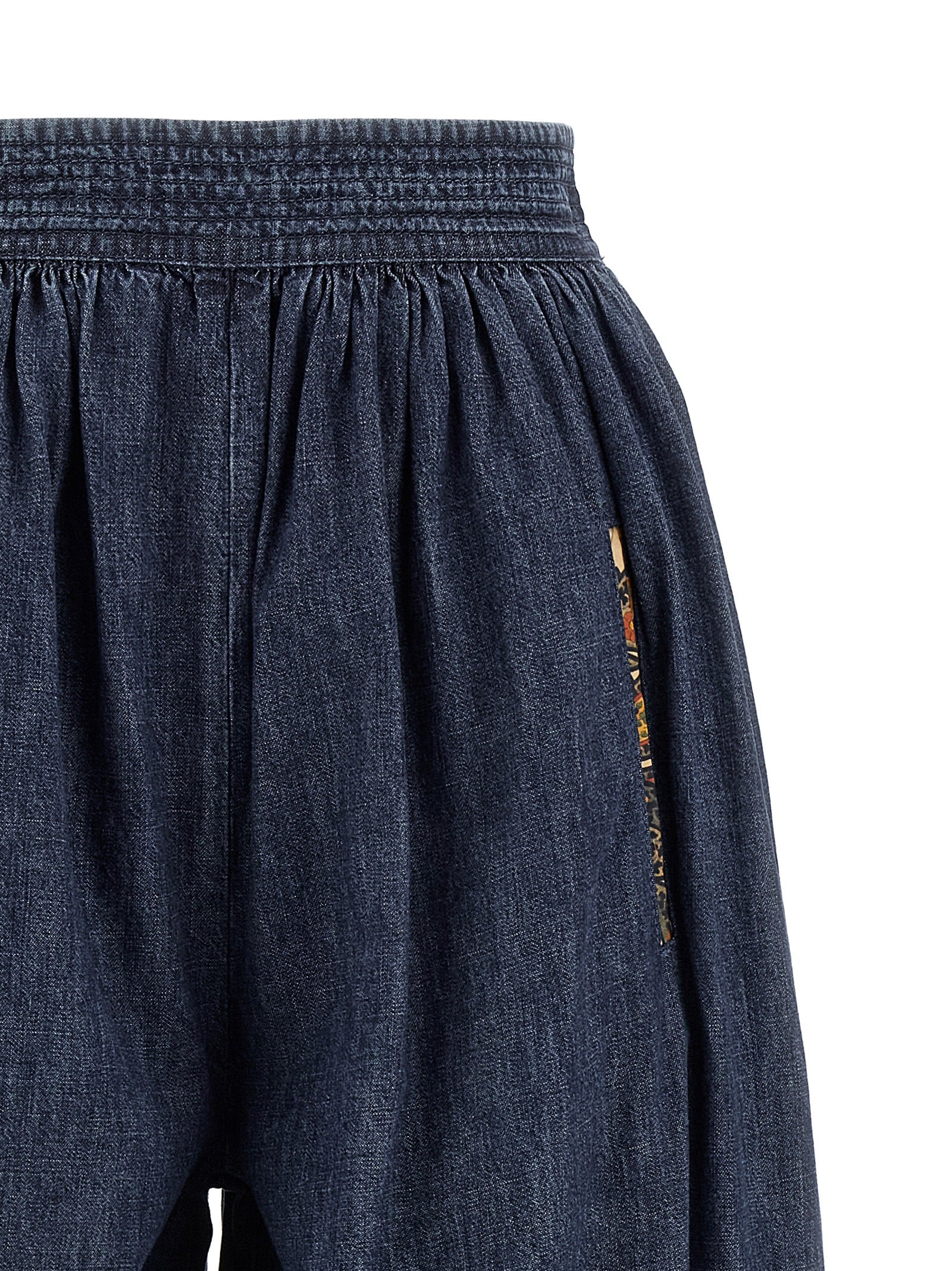 Valentino Garavani Blaue Baumwollhose