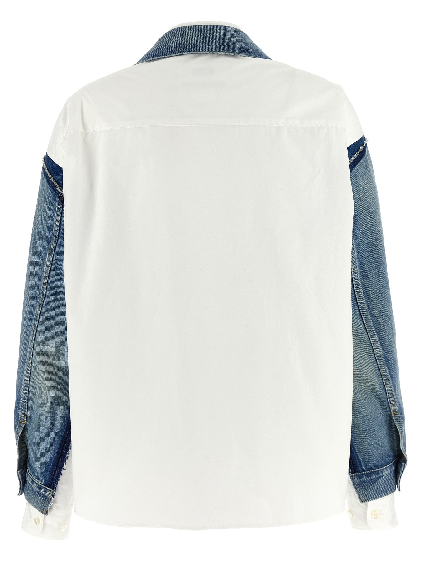 Junya Watanabe Mehrfarbige Jeansjacke aus Baumwolle