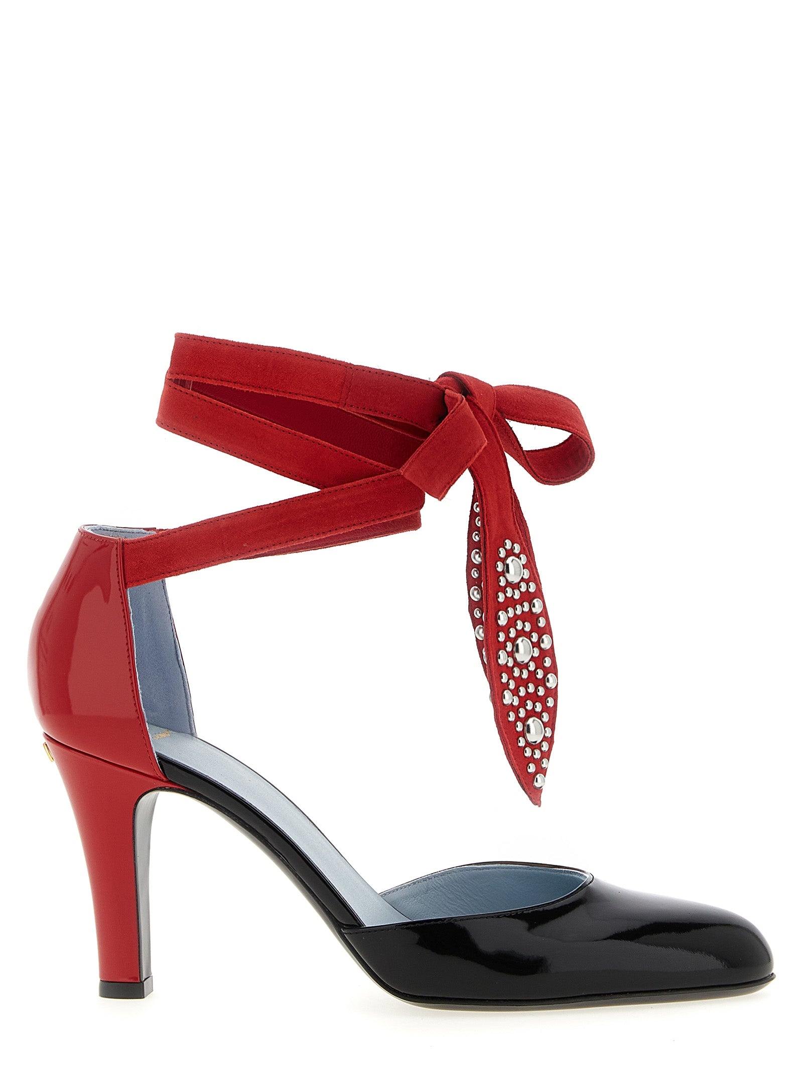 Valentino Garavani Mehrfarbige Pumps aus Ziegenleder