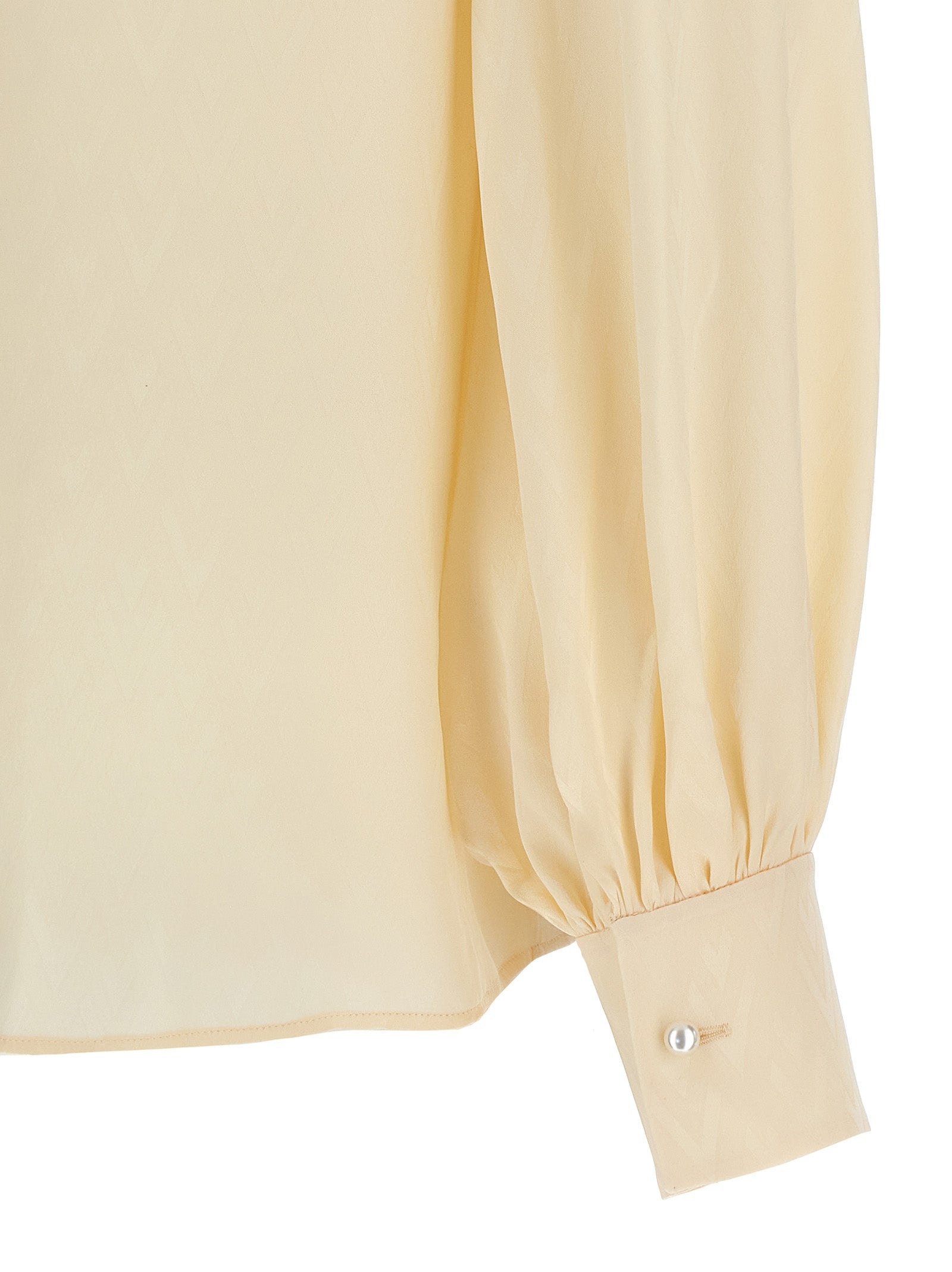 Valentino Garavani Beige Seidenbluse