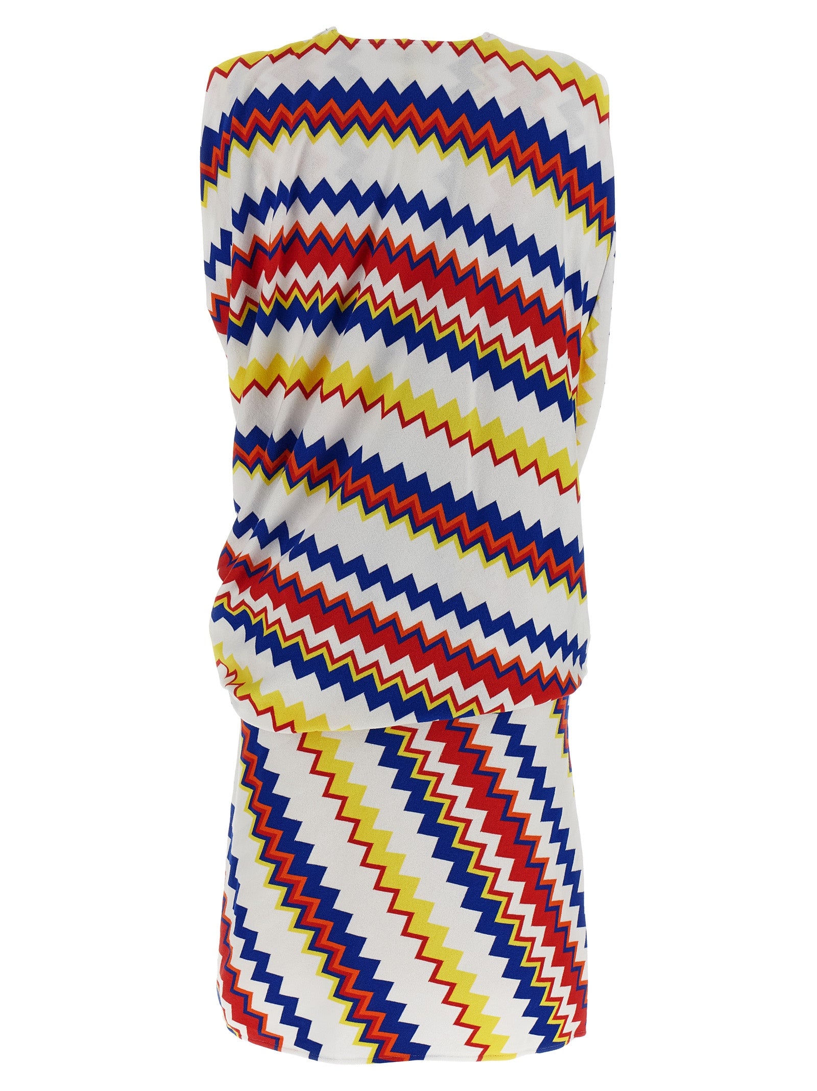 Missoni Kurzes Kleid aus Viskose in Multicolor