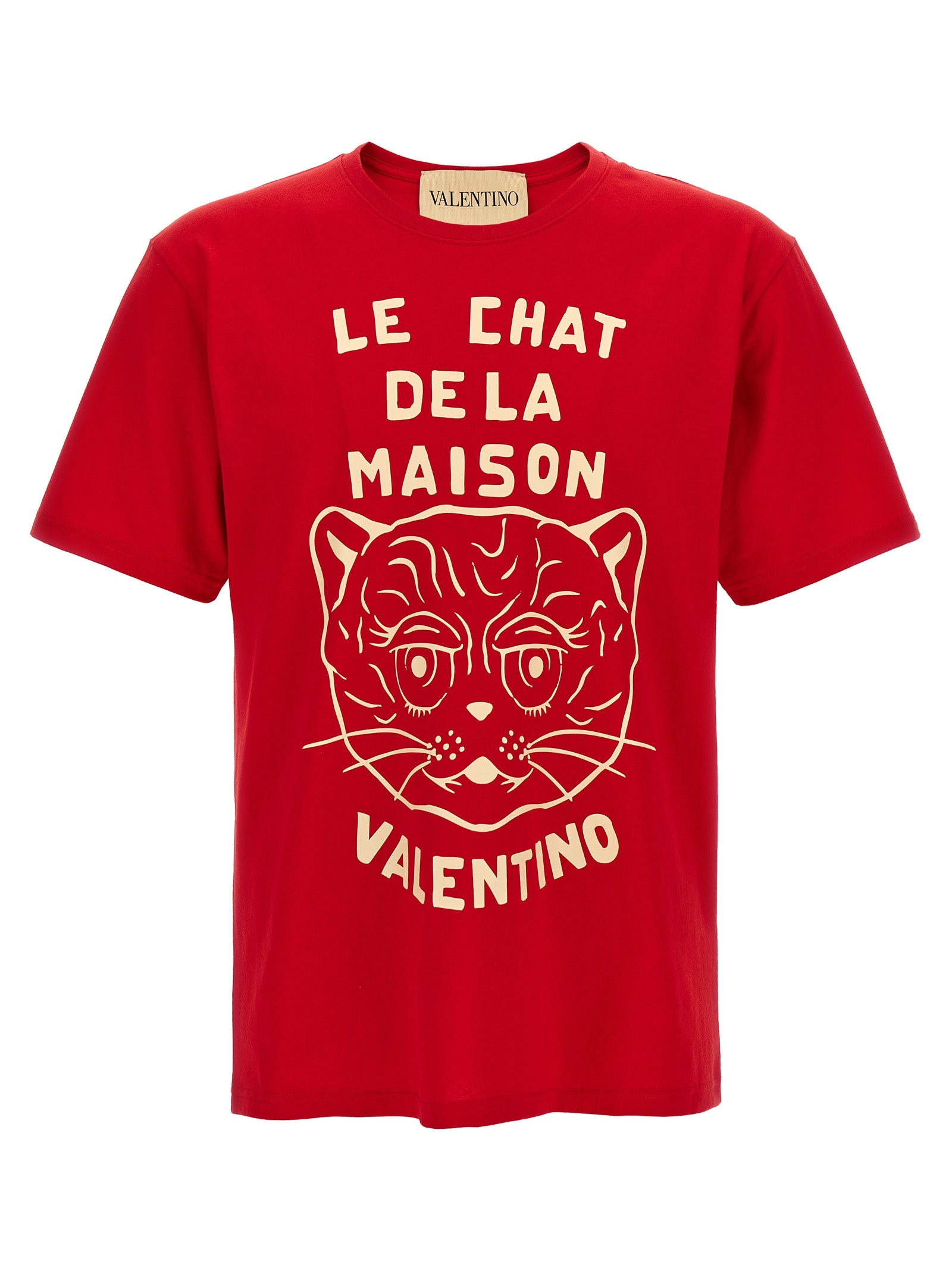 Valentino Garavani Mehrfarbiges Baumwoll-T-Shirt