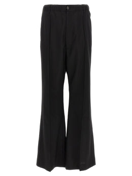 Marni Schwarze Hose aus reiner Schurwolle