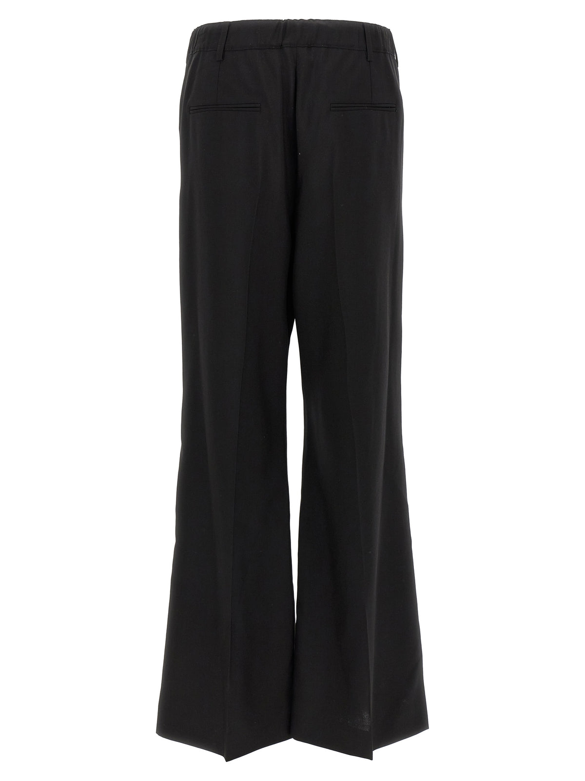 Marni Schwarze Hose aus reiner Schurwolle