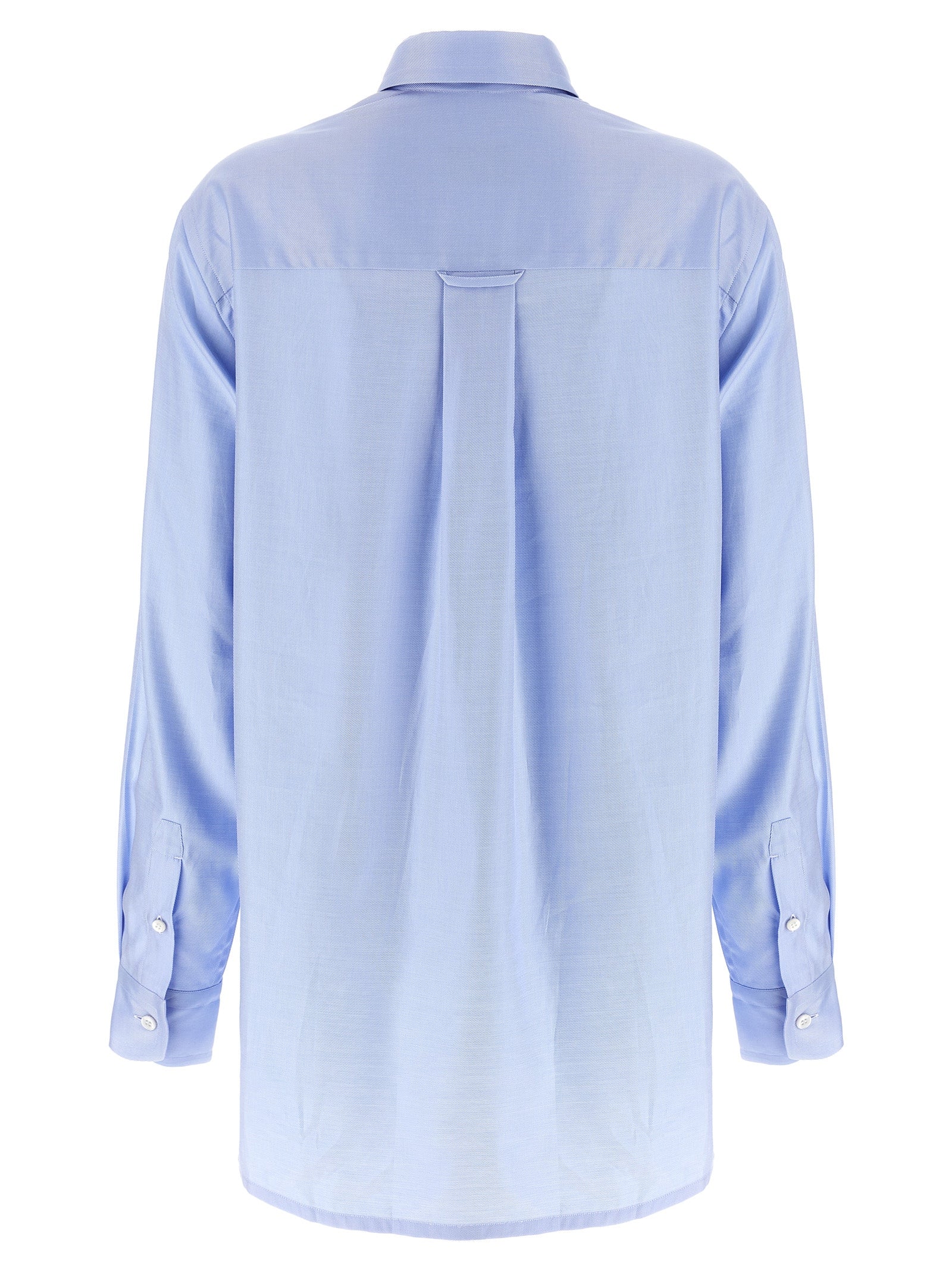 Brioni Blaue Baumwollbluse