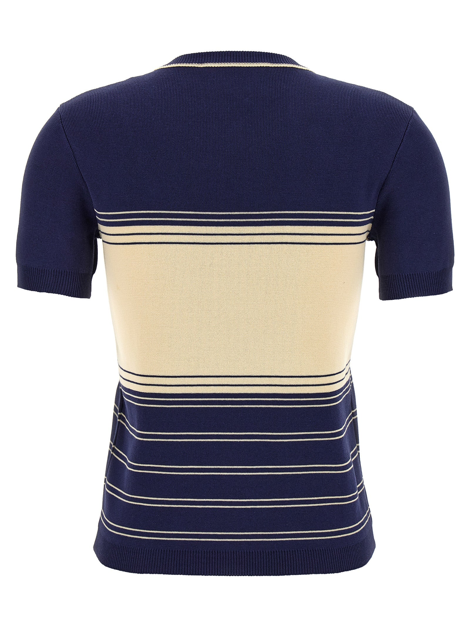 Valentino Garavani Blaues Baumwoll-T-Shirt