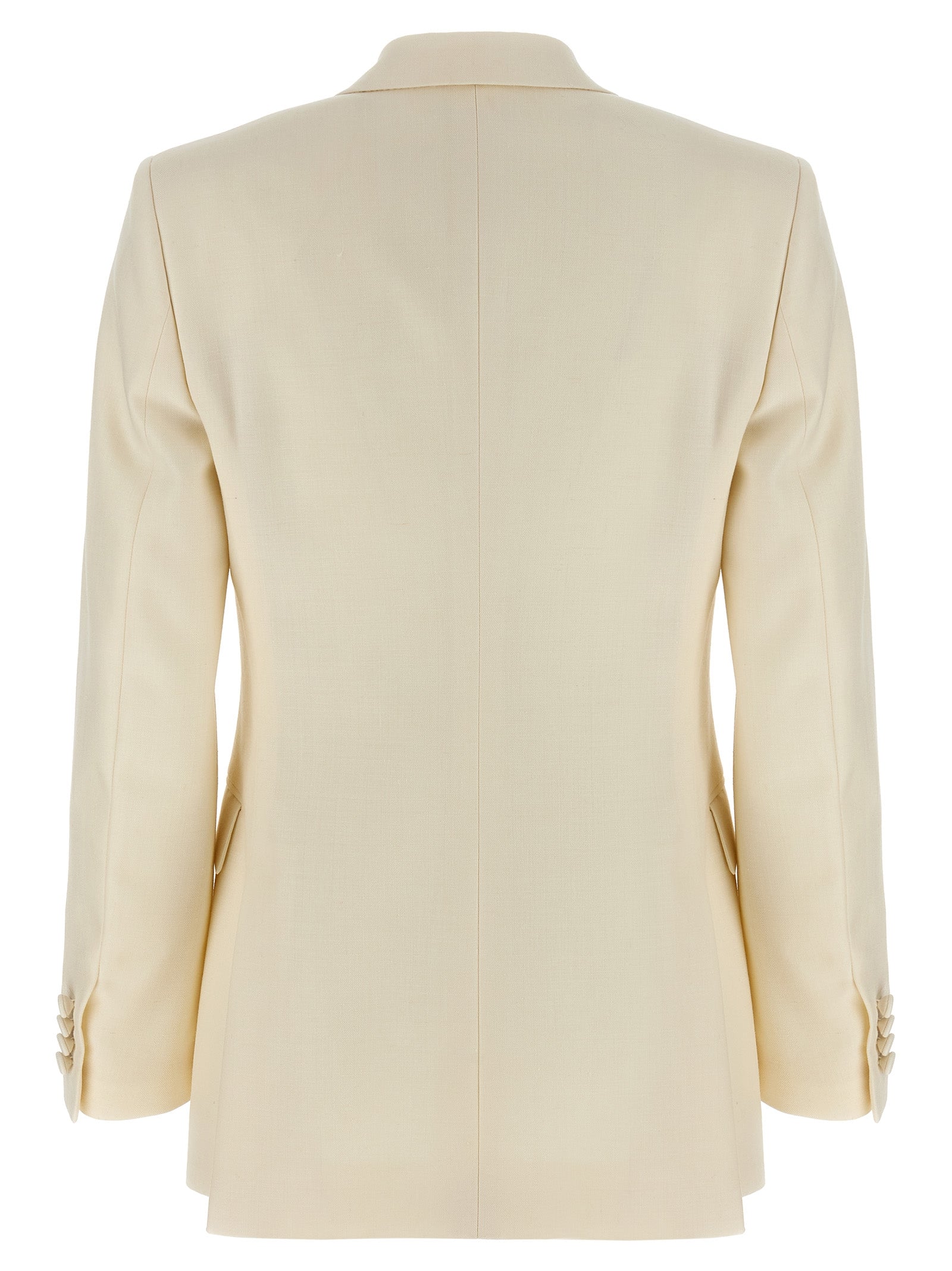 Brioni Weißer Wollblazer