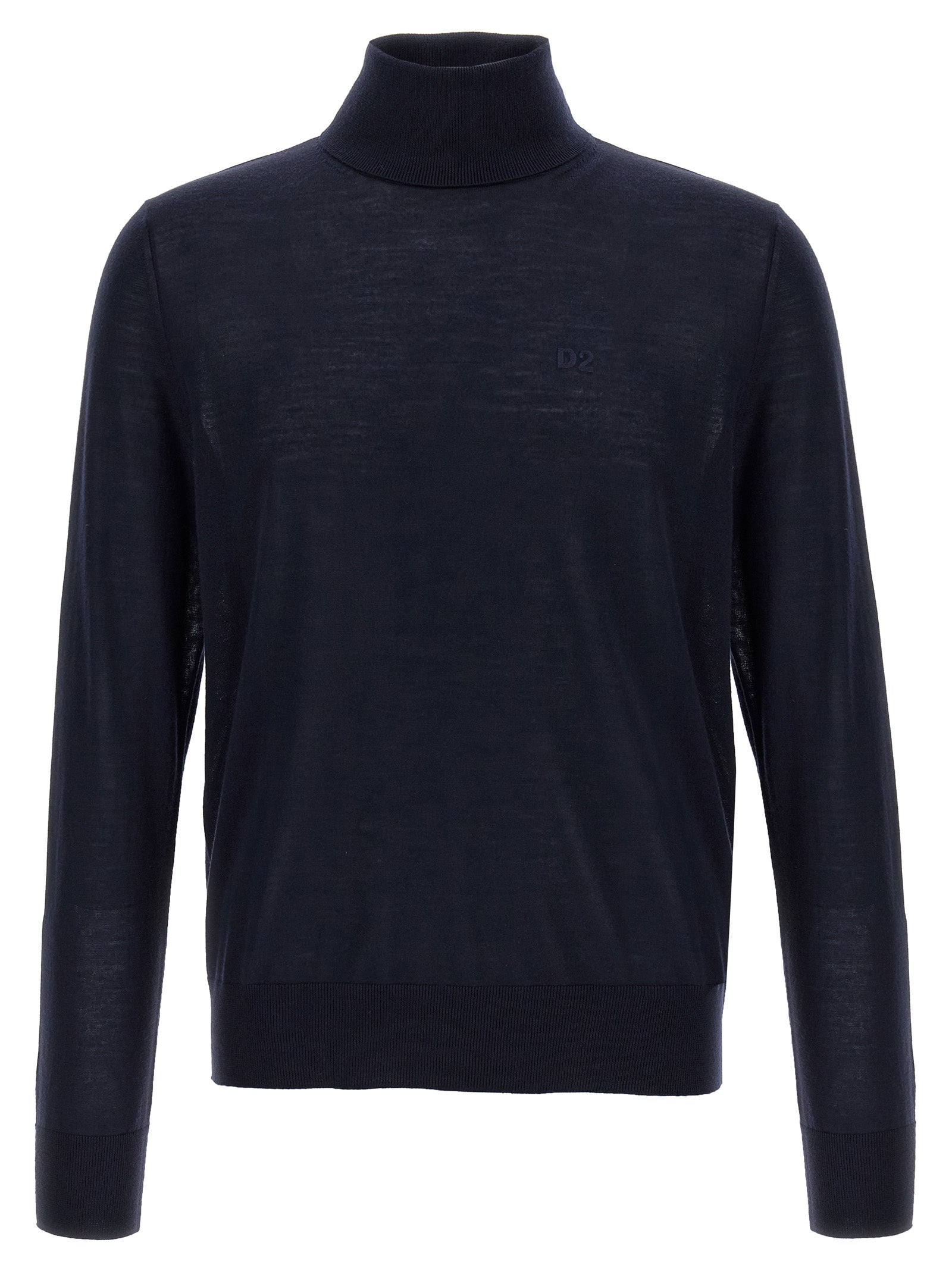 Dsquared² Blauer Cardigan aus Schurwolle