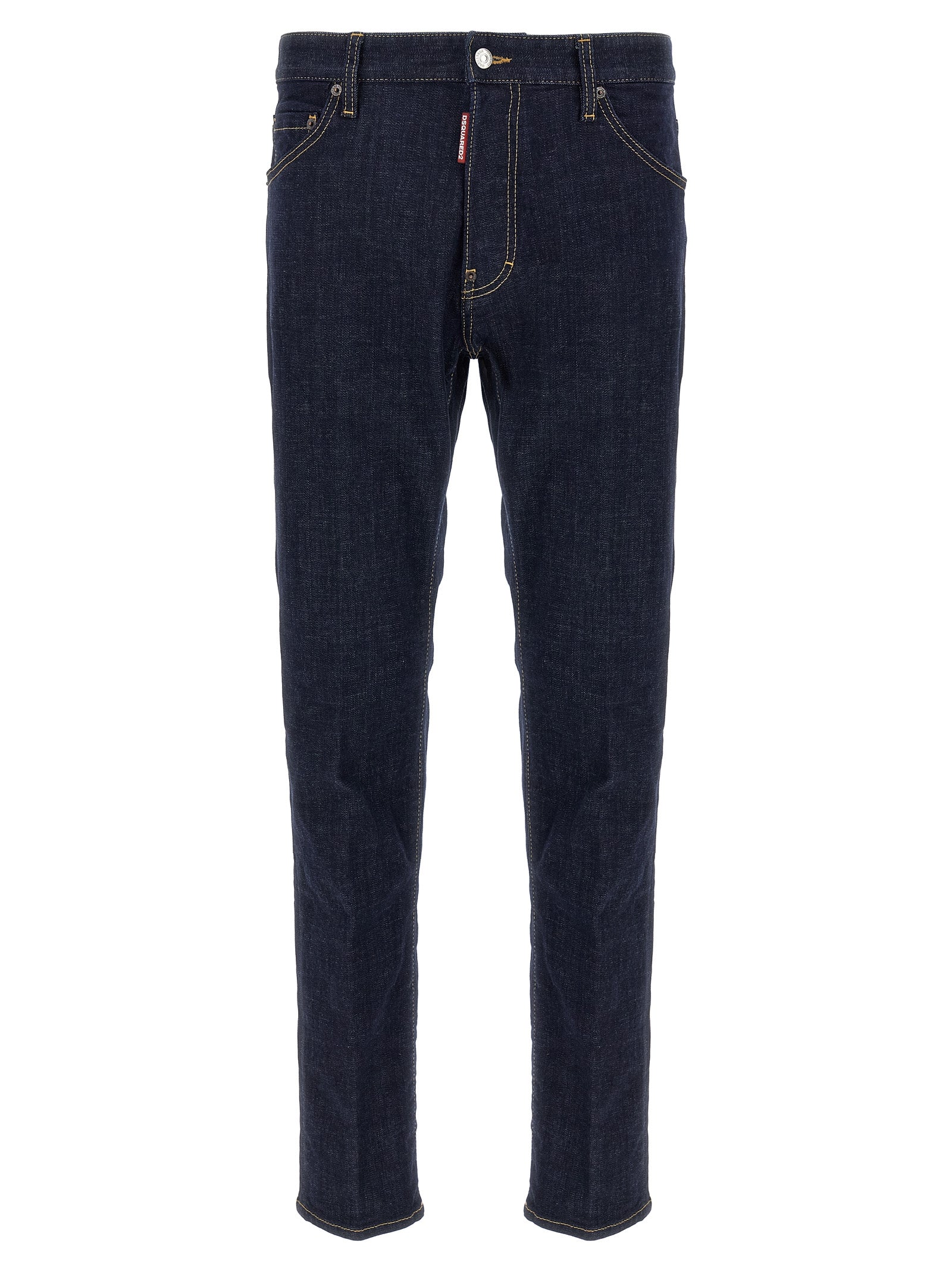 Dsquared² Blaue Baumwoll-Jeans im Slim Fit