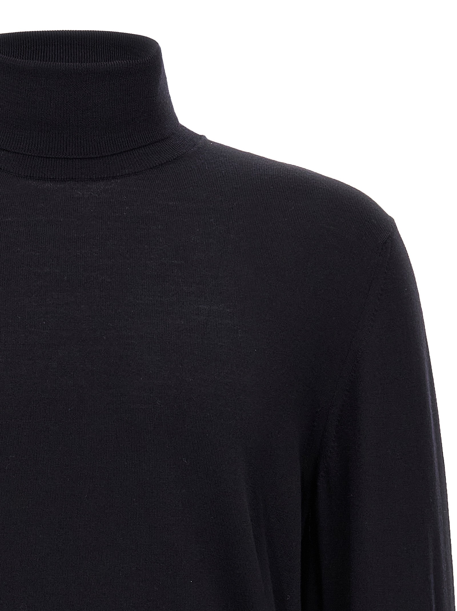 ZANONE Blauer Cardigan aus Schurwolle