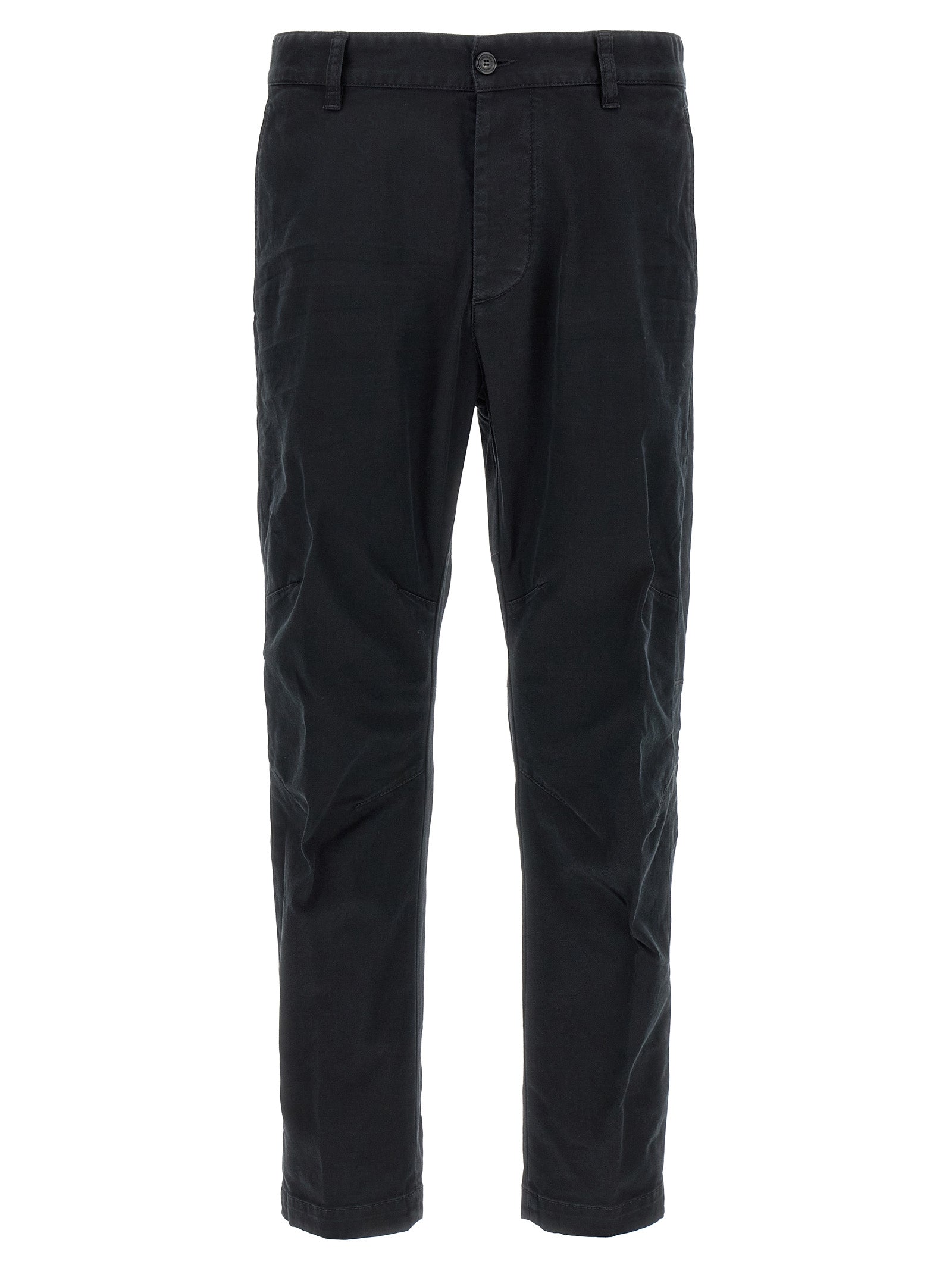 Dsquared² Schwarze Baumwoll-Chino-Hose