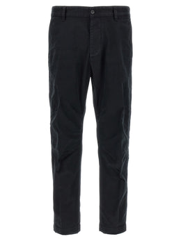 Dsquared² Schwarze Baumwoll-Chino-Hose