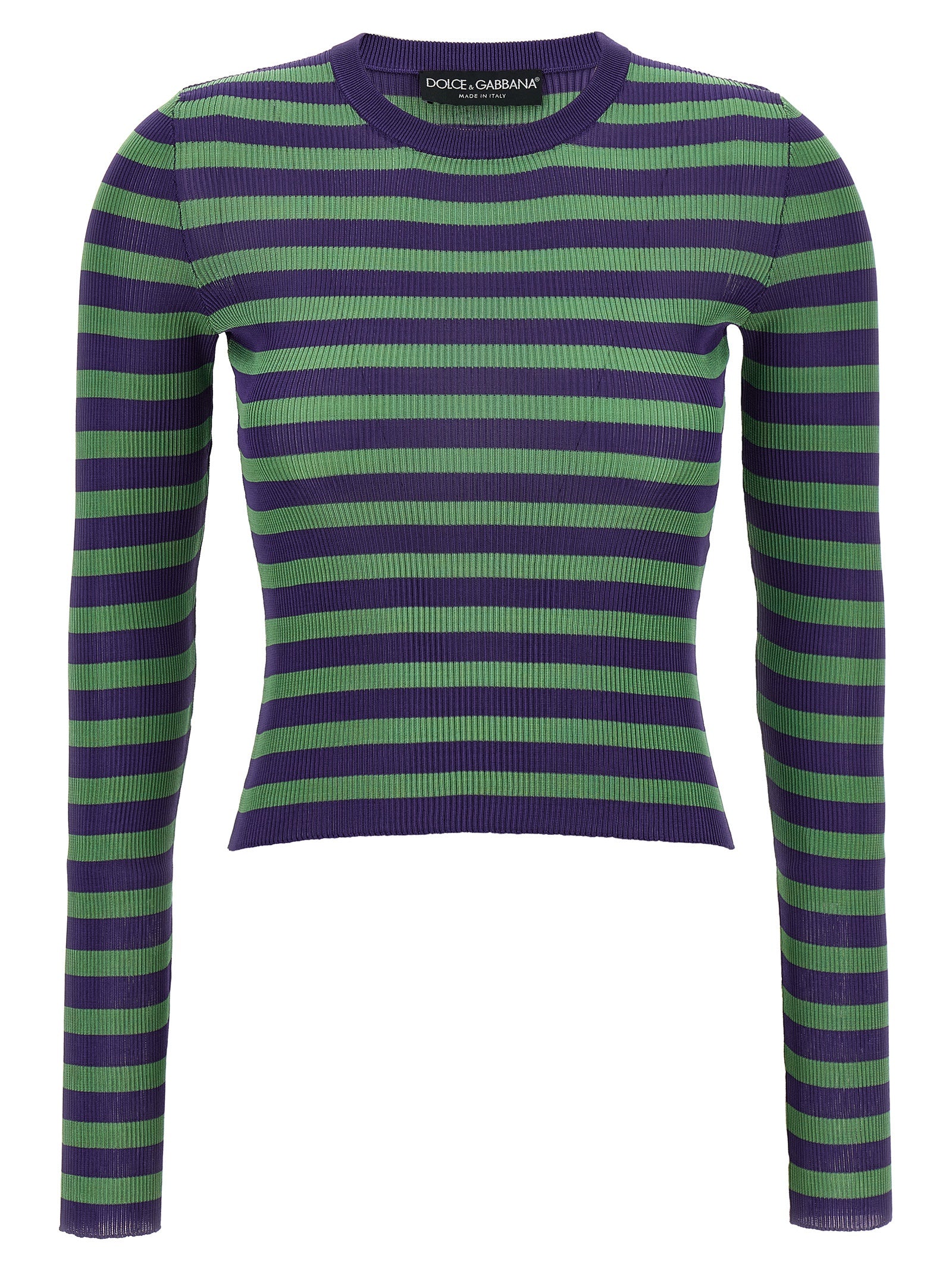 Dolce & Gabbana Mehrfarbige Strickjacke aus Viskose