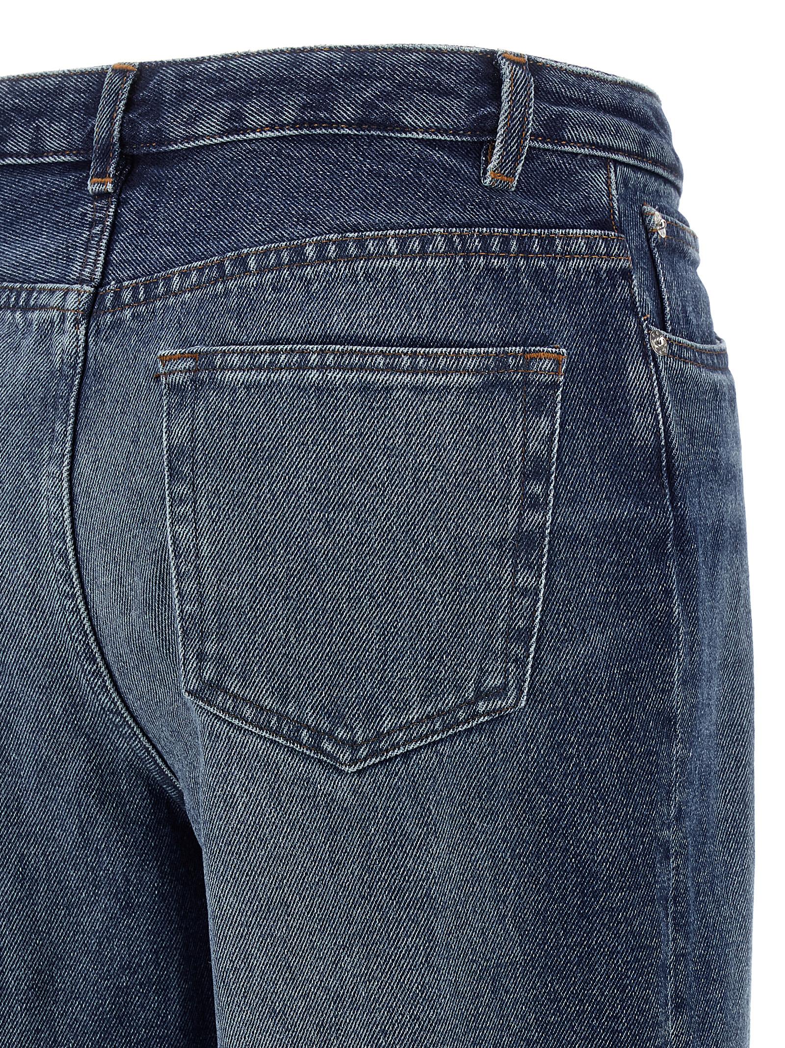 A.P.C. Blaue Baumwolljeans Denim