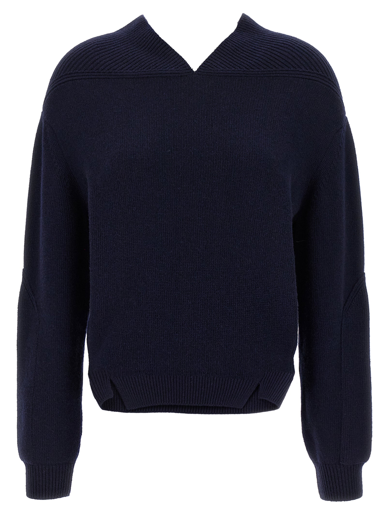 Victoria Beckham Blauer Wollcardigan