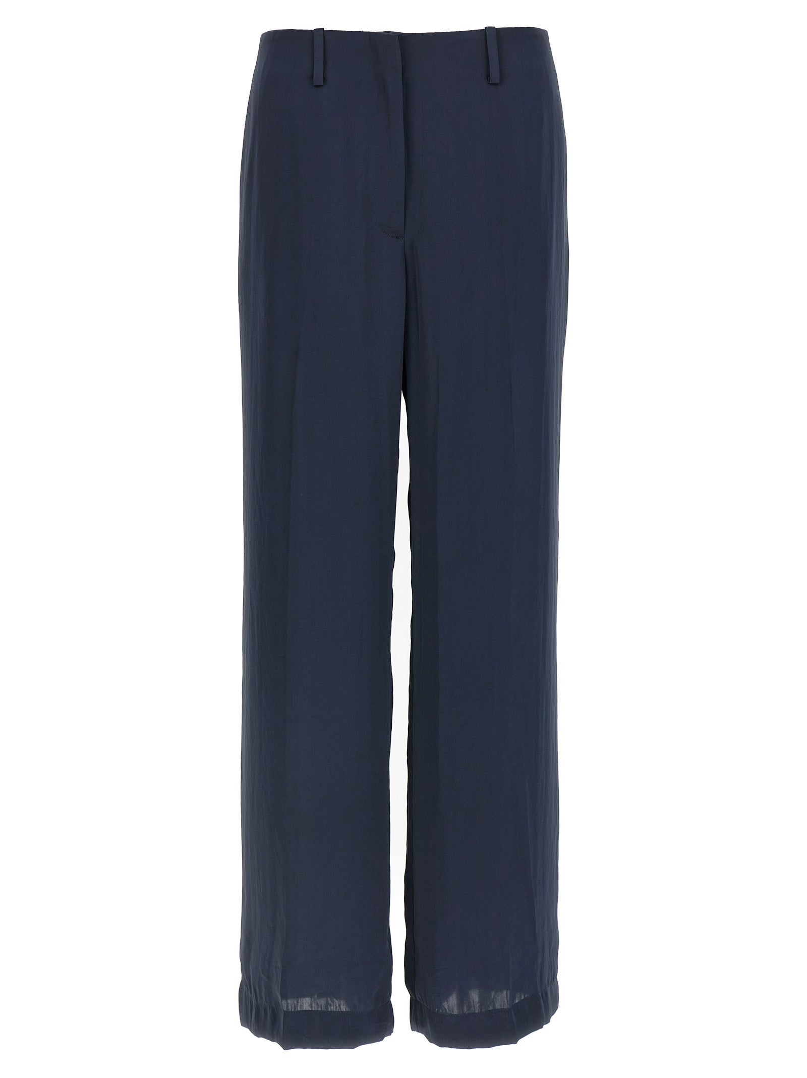 Theory Blaue Freizeithose aus Polyester