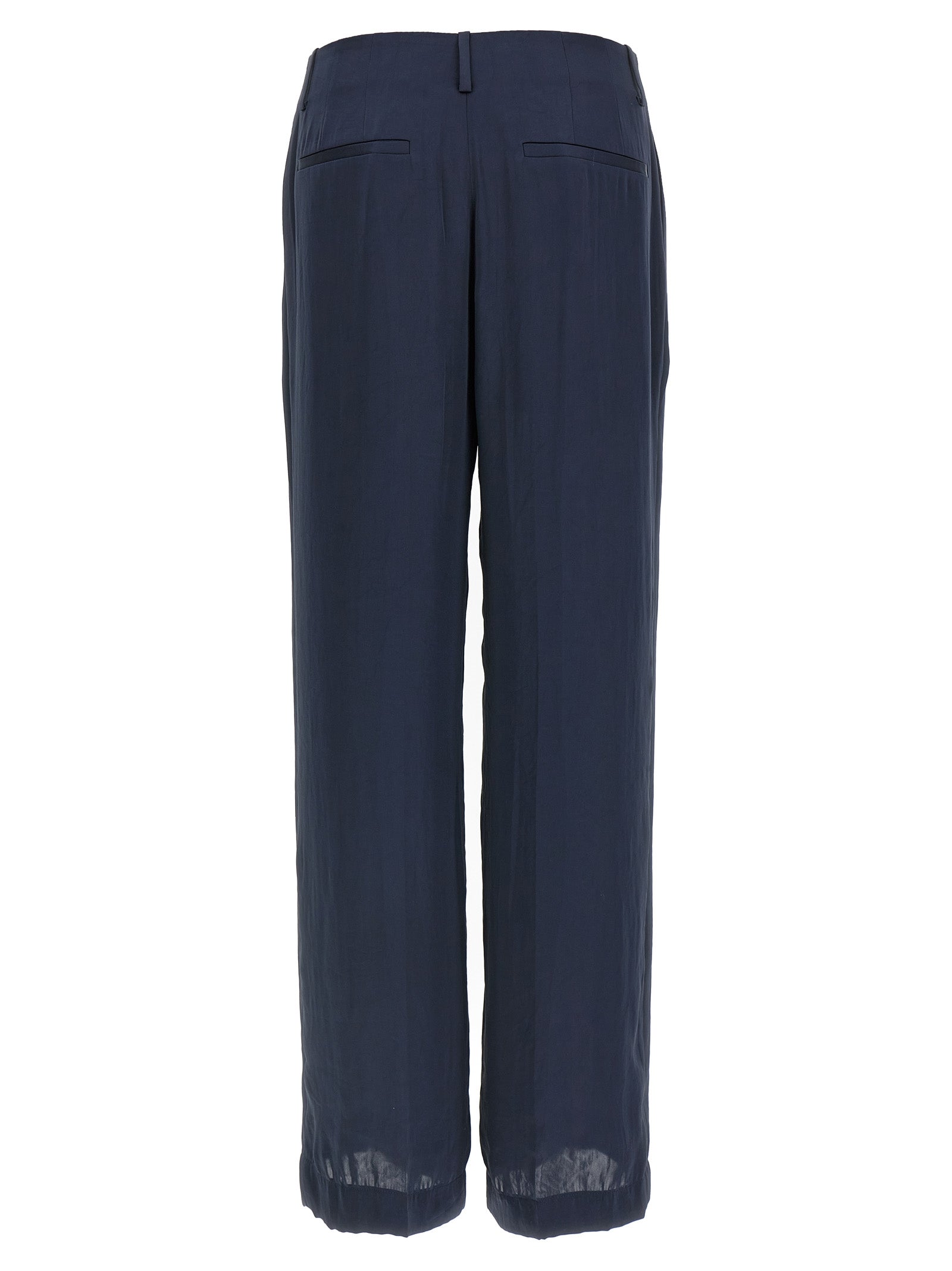 Theory Blaue Freizeithose aus Polyester