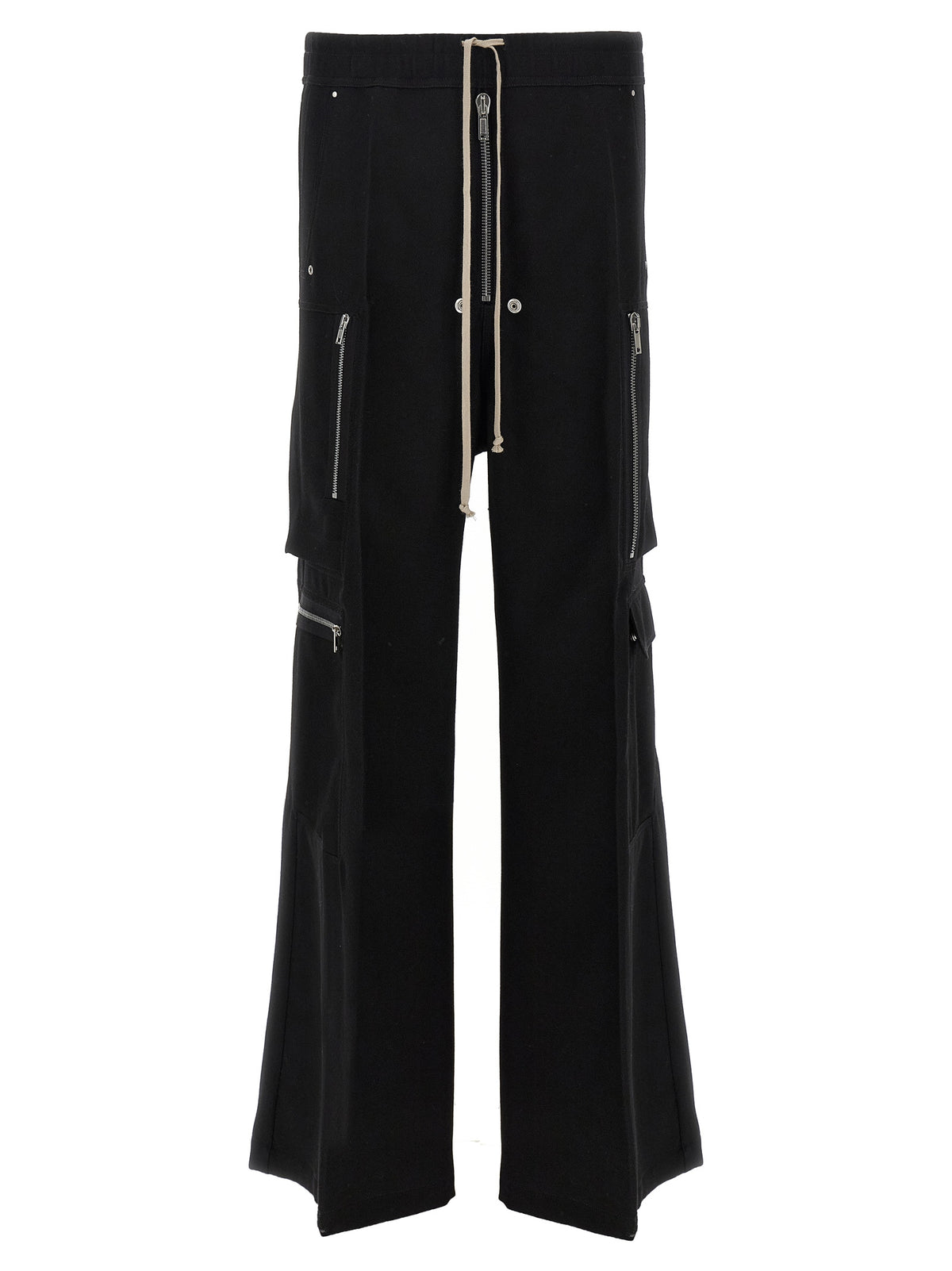 Rick Owens Schwarze Woll-Cargo-Hose