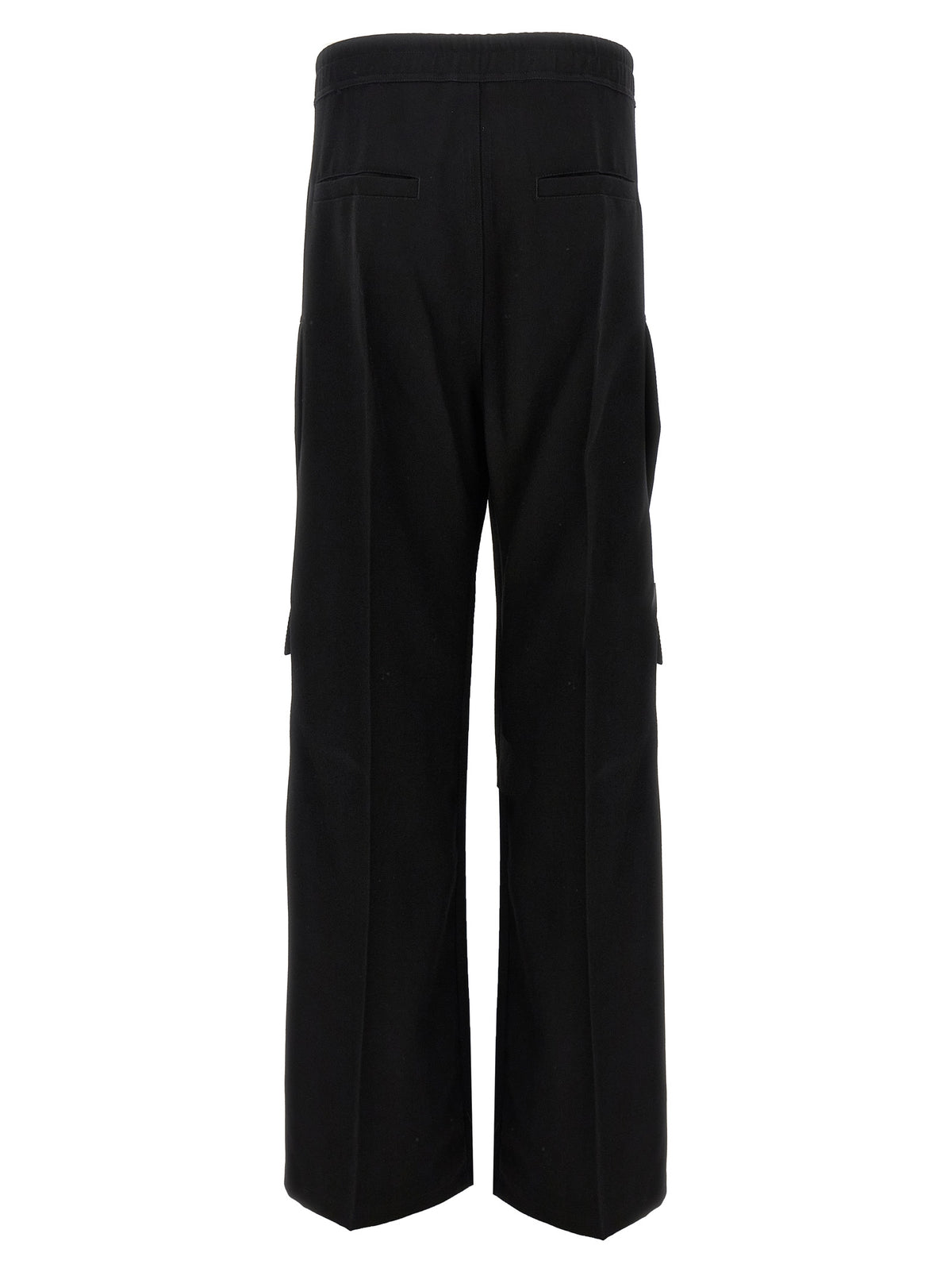 Rick Owens Schwarze Woll-Cargo-Hose