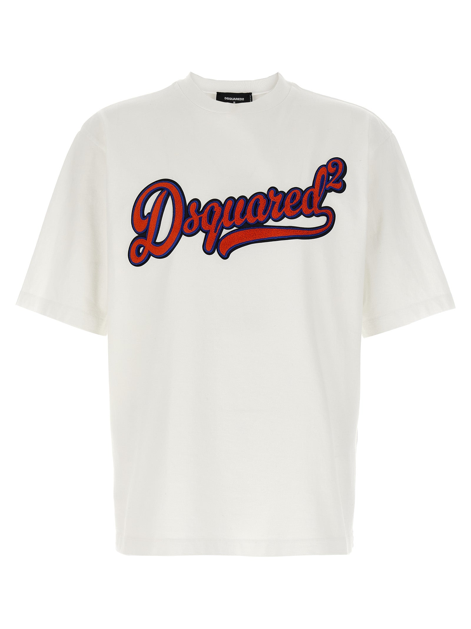Dsquared² Weißes Baumwoll-T-Shirt
