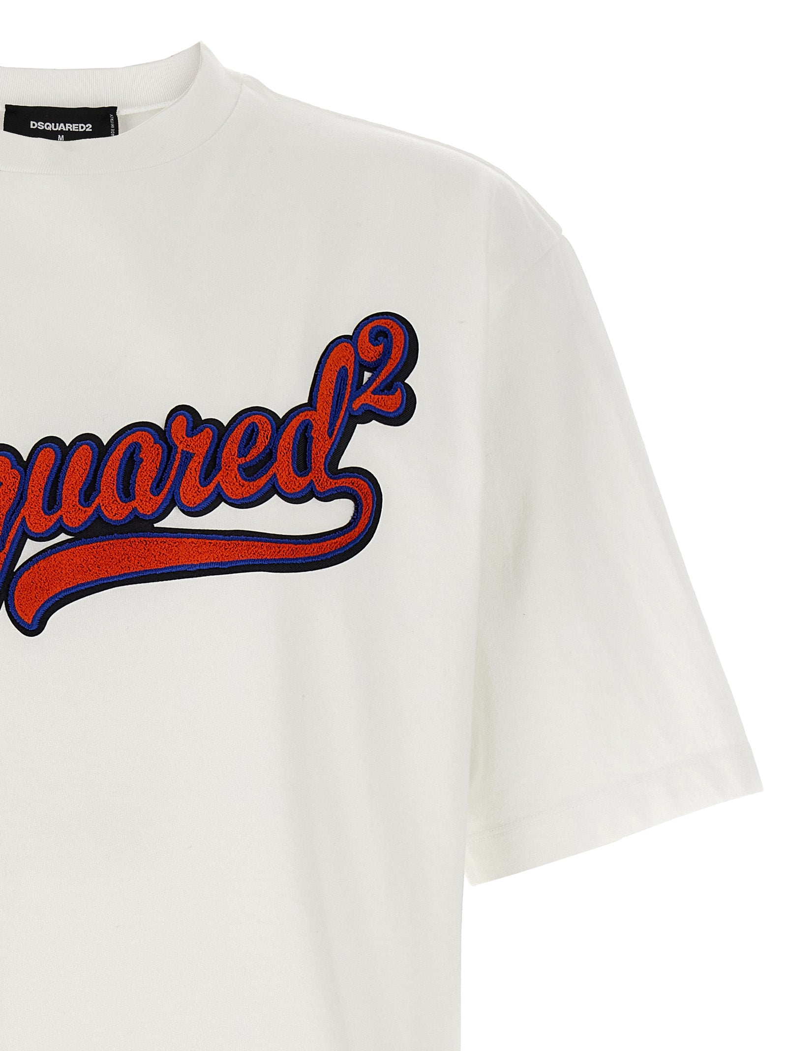 Dsquared² Weißes Baumwoll-T-Shirt