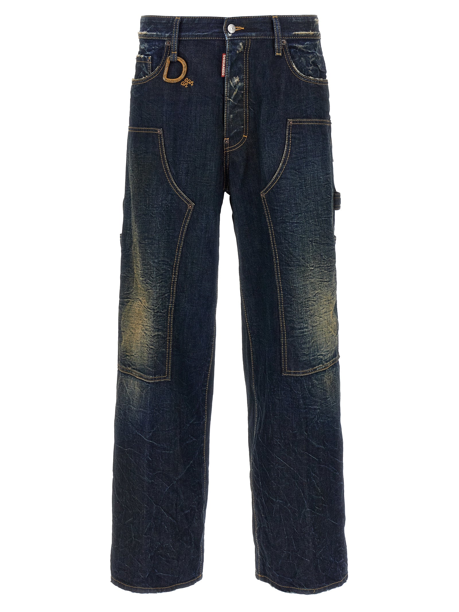 Dsquared² Blaue Baumwolljeans Denim