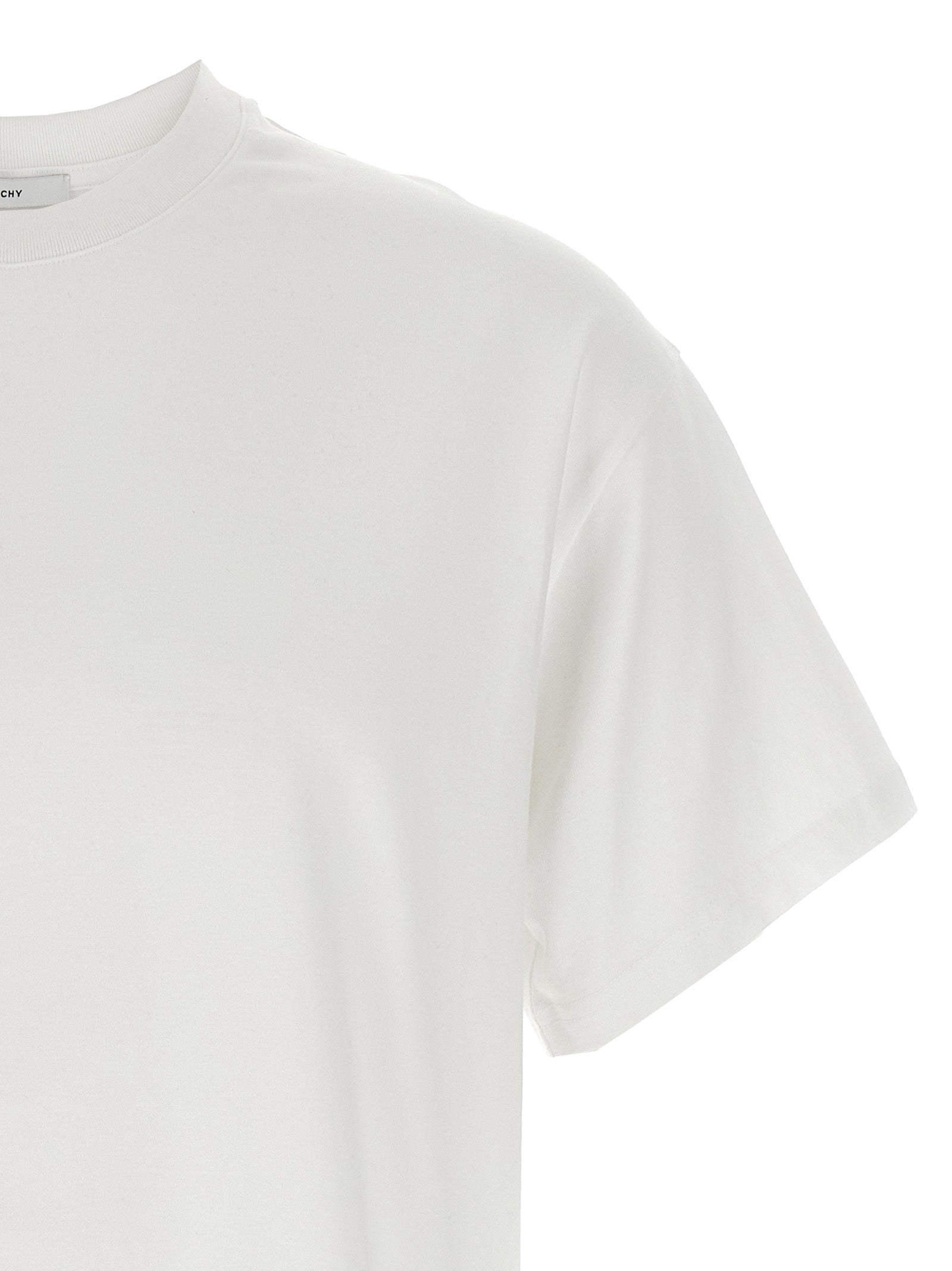 Givenchy Weißes Baumwoll-T-Shirt