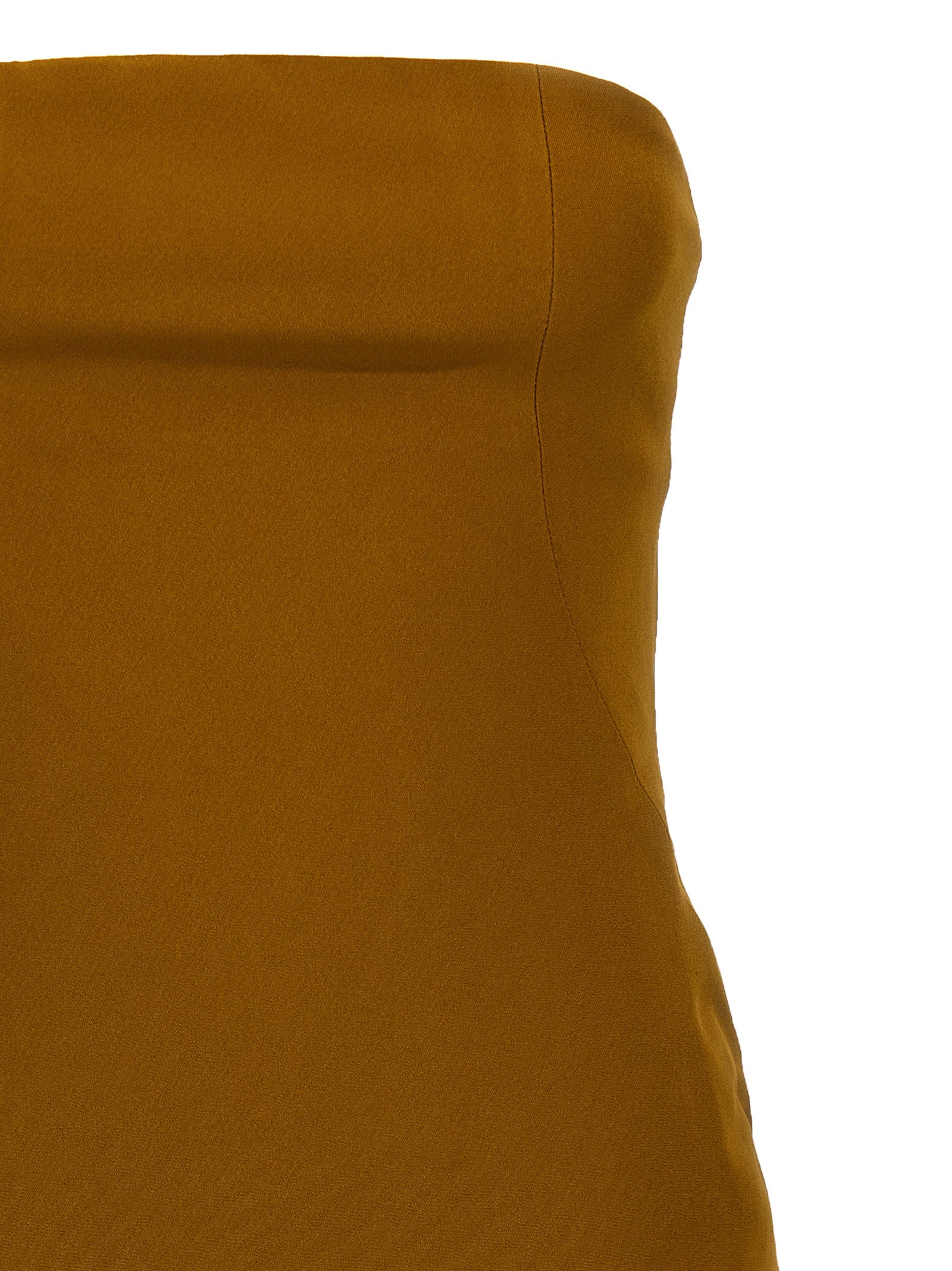 The Attico Kurzes Zweifarben-Marabou-Kleid