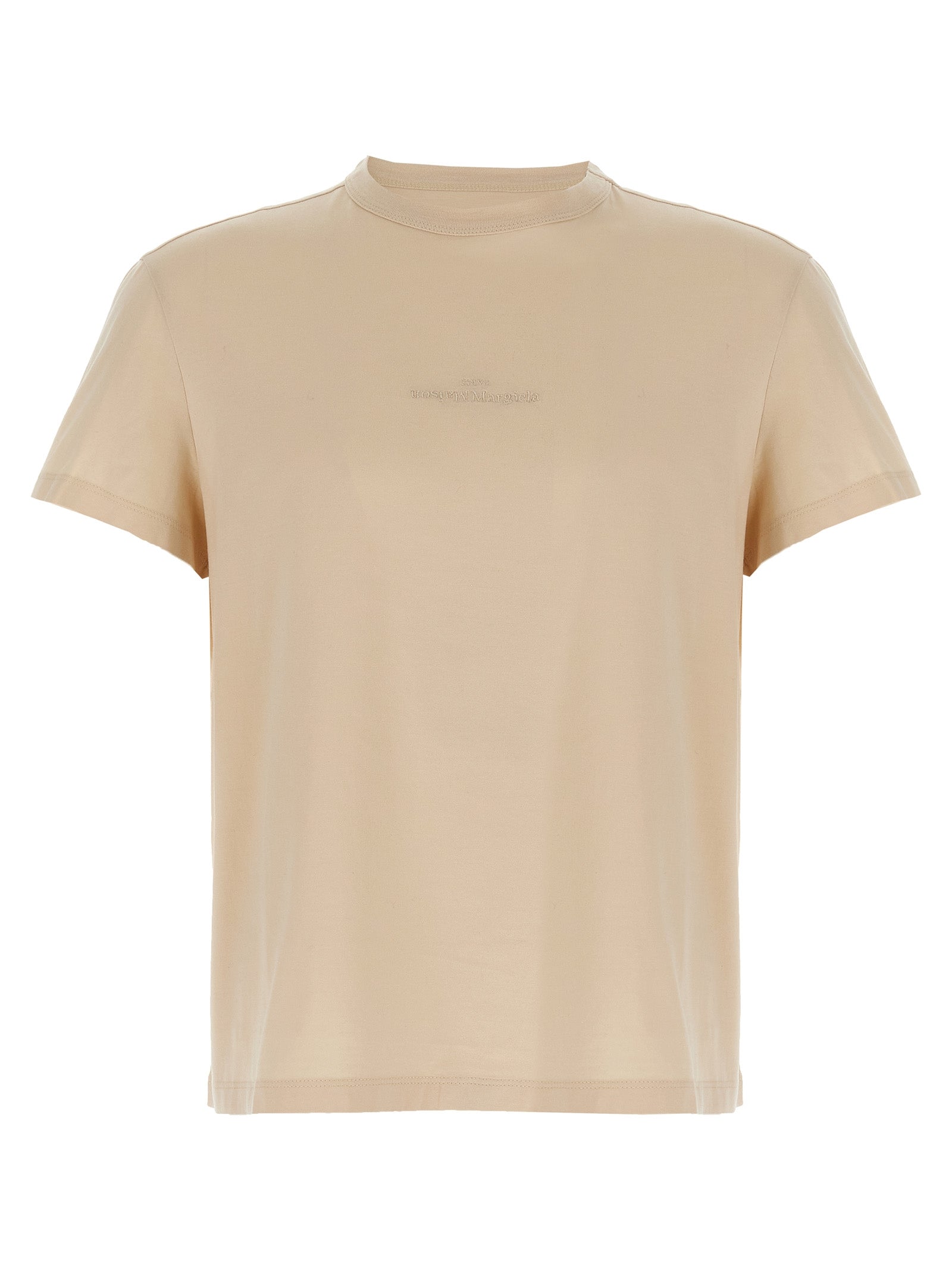 Maison Margiela Beiges Baumwoll-T-Shirt